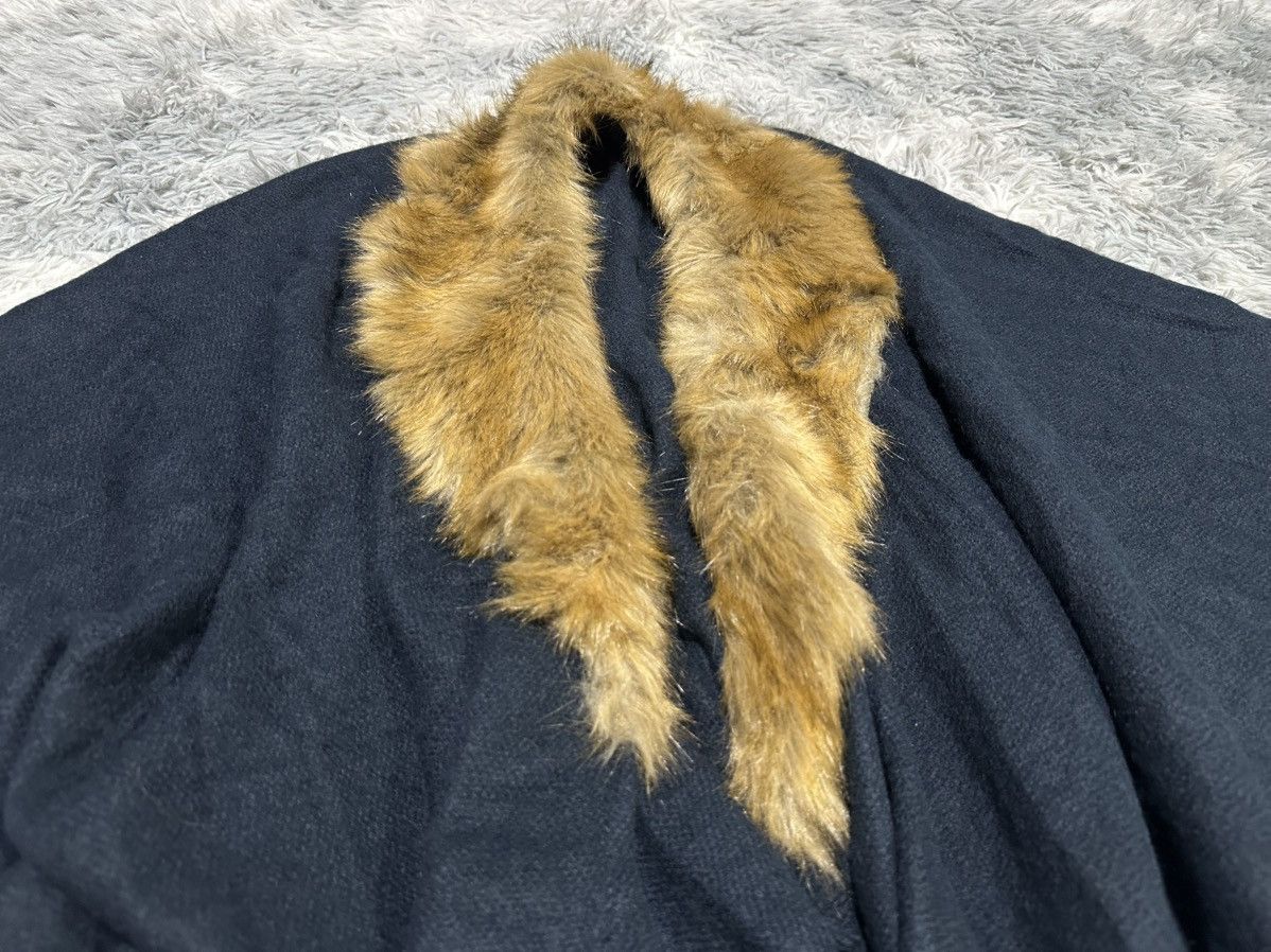 If Six Was Nine 🔥Sick Y2K Japanese Fur Stole Capes Scarf Vkei Punk Size US XL / EU 56 / 4 - 3 Thumbnail