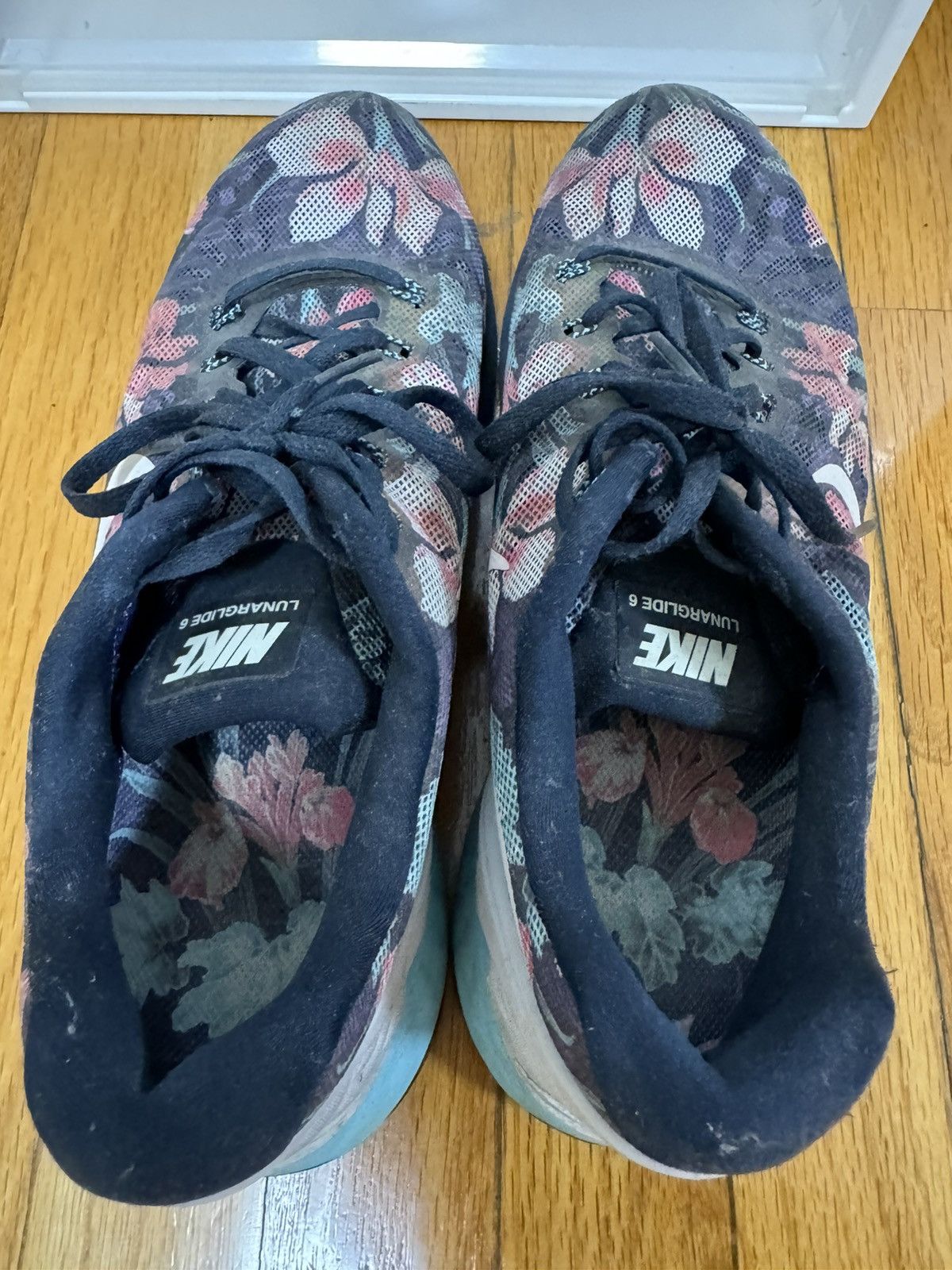Nike Lunar glide 6 floral Size US 9 / EU 42 - 6 Thumbnail