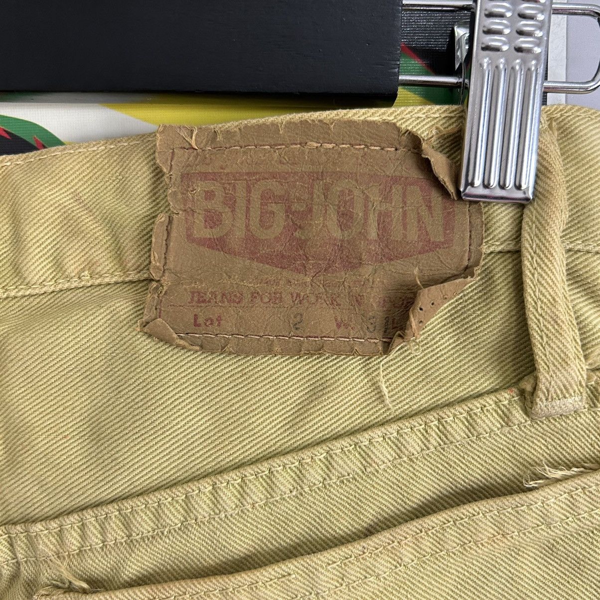 Vintage Vintage Big John Sanforized Dirty Jeans Size US 30 / EU 46 - 15 Thumbnail