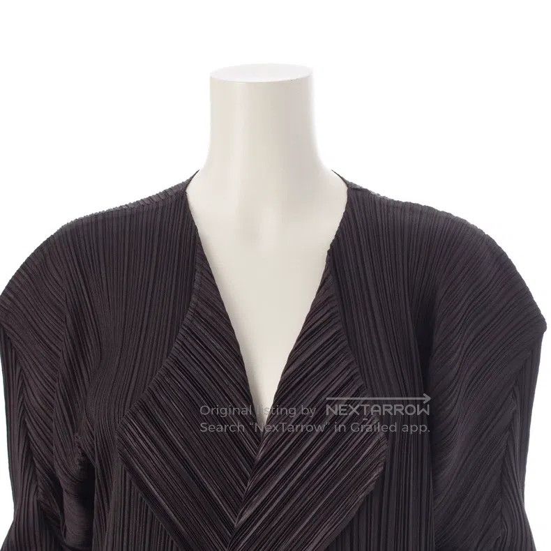 Issey Miyake Issey Miyake Brown Coat Size M / US 6-8 / IT 42-44 - 4 Thumbnail