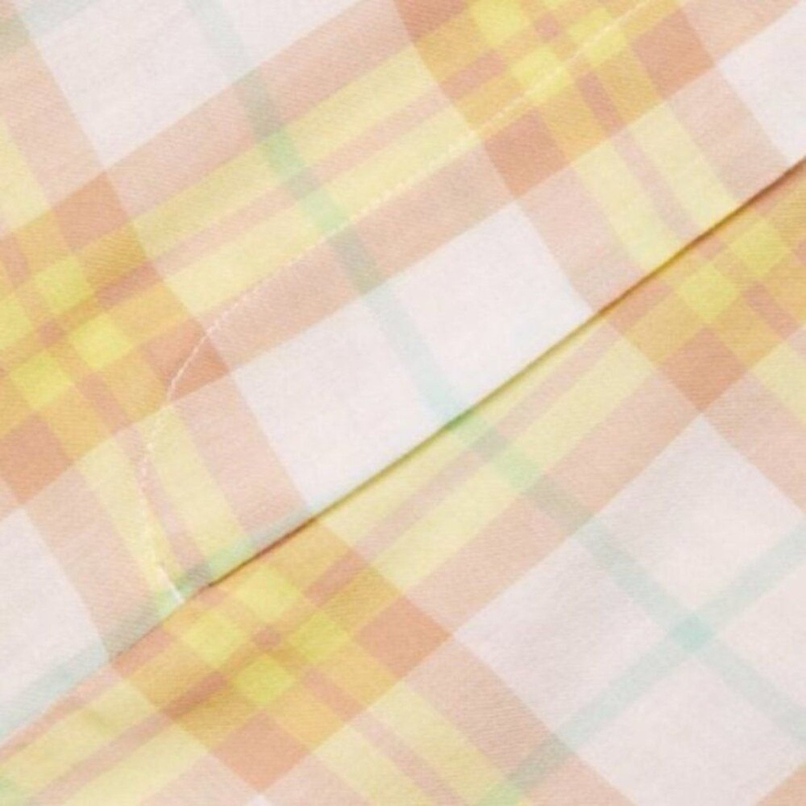 Rag & Bone Rag & Bone Ivy Pleated Plaid Shorts Yellow size 8 Size 29" - 3 Thumbnail