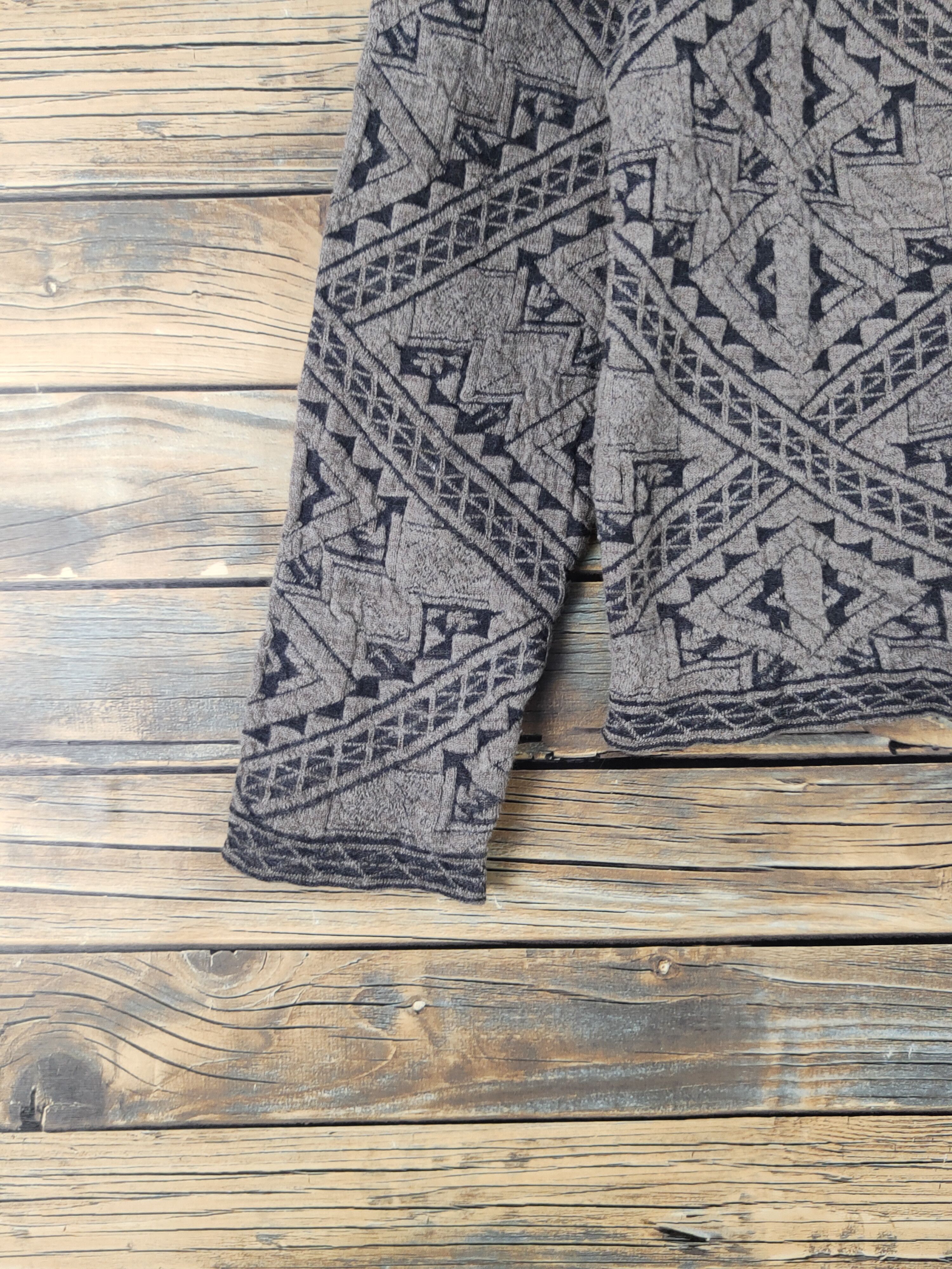 Janny A. Brown Knitwear Cardigan Crop Tops #W1684