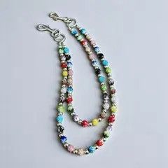 Jewelry Hamaoka x Reiko Bead Chain Quadangle Ball Necklace Size ONE SIZE - 8 Thumbnail
