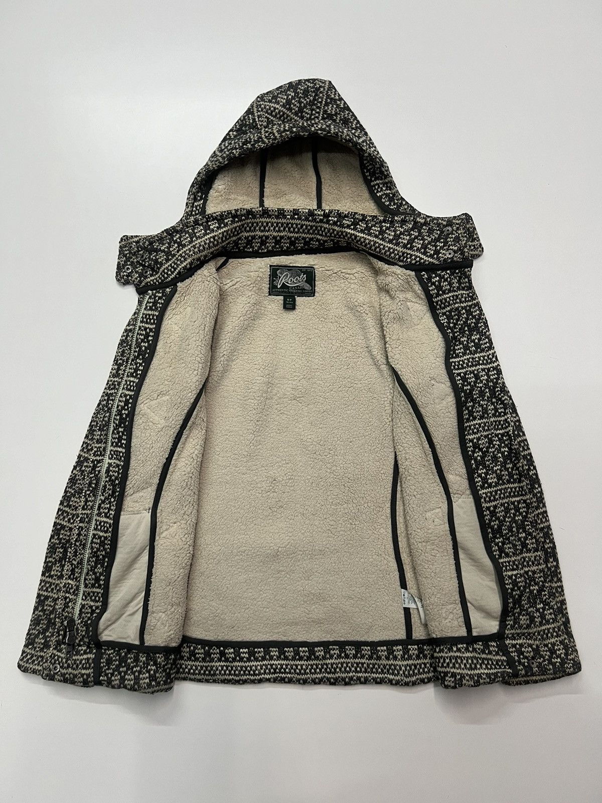 Roots ROOTS CANADA HOOD WITH FLEECE LINED Size S / US 4 / IT 40 - 4 Thumbnail