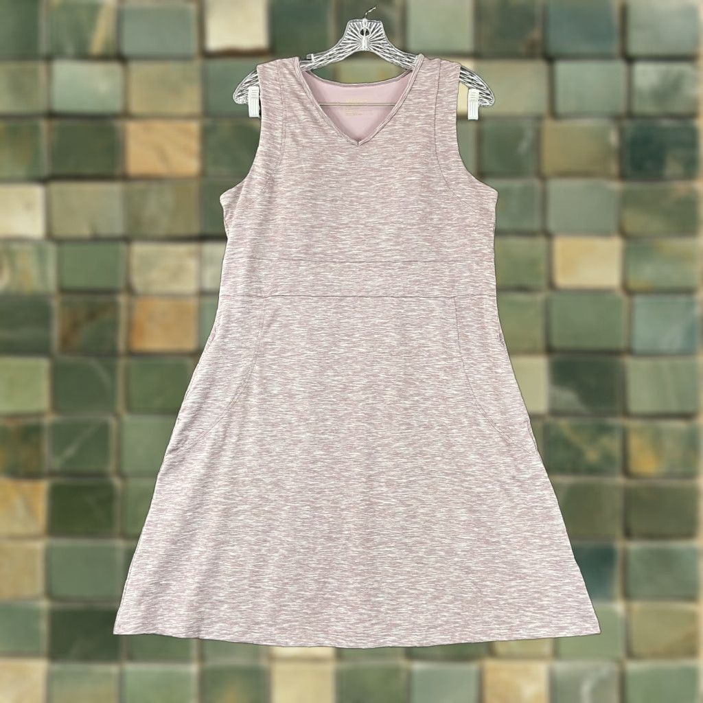 Vintage VINTAGE Mondetta Performance & Luxury Women’s Tank Dress Activewear Knee Length L Purple Sleeveless Womens Size L / US 10 / IT 46 - 1 Thumbnail