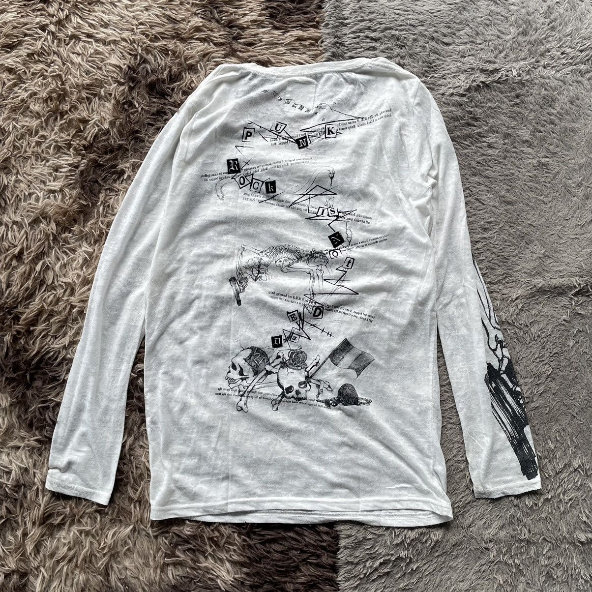PPFM PPFM Punk Style Skull Art longsleve Size US M / EU 48-50 / 2 - 1 Thumbnail