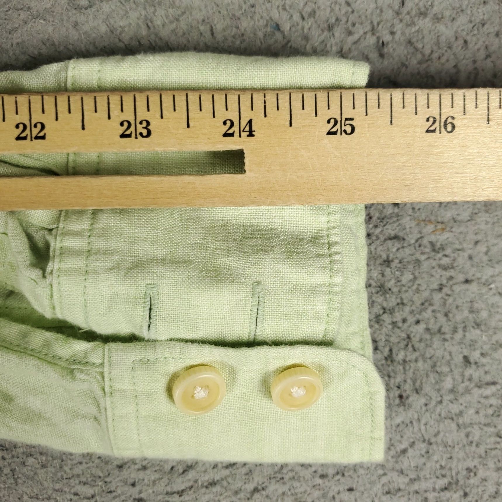 Tommy Bahama Tommy Bahama Shirt Mens XL Green Linen Button-Up Long Sleeve Shirt - Button Up, Linen, Green, Tommy Bahama, Mens, XL Size US XL / EU 56 / 4 - 6 Thumbnail