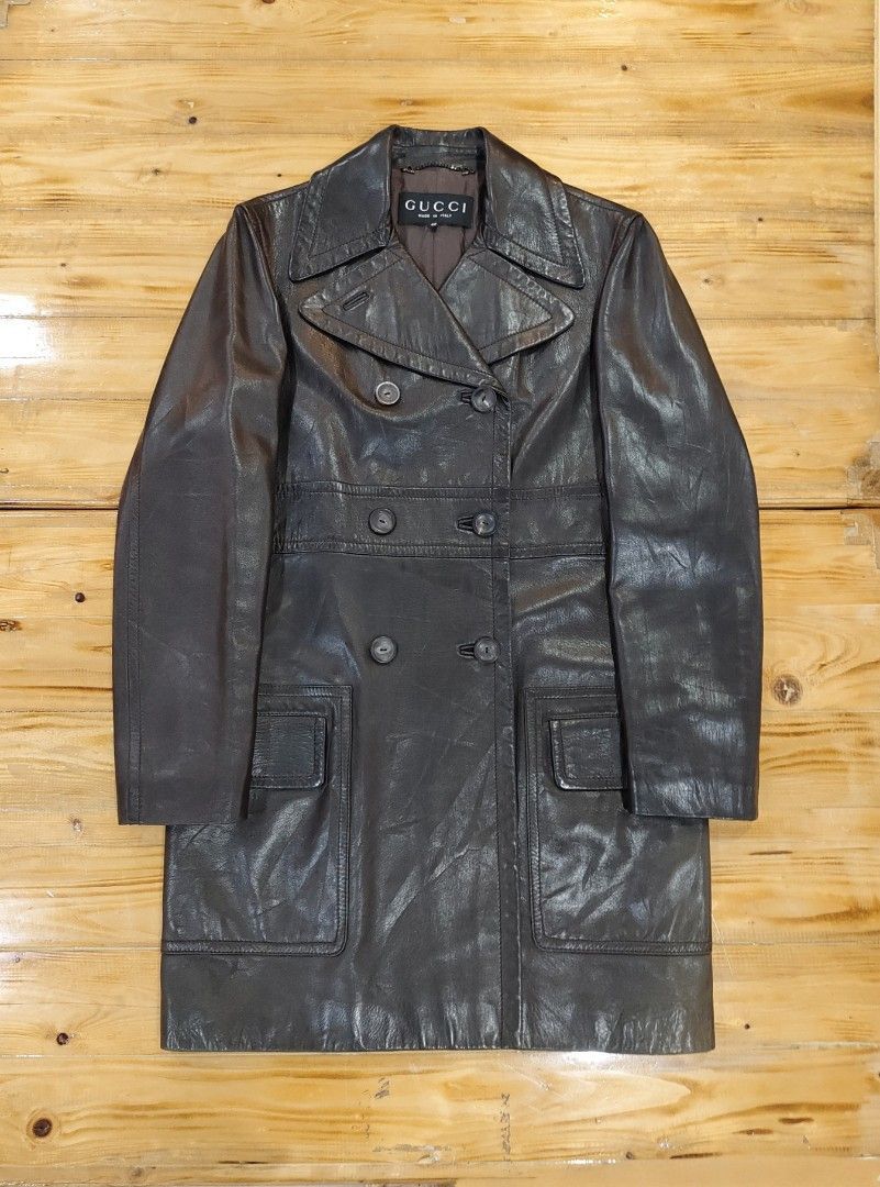 ジャケット・アウター GUCCI by Tom Ford AW2001 Safari Jacket Gucci Gucci by Tom ford AW2004 suede leather safari jacket | Grailed
