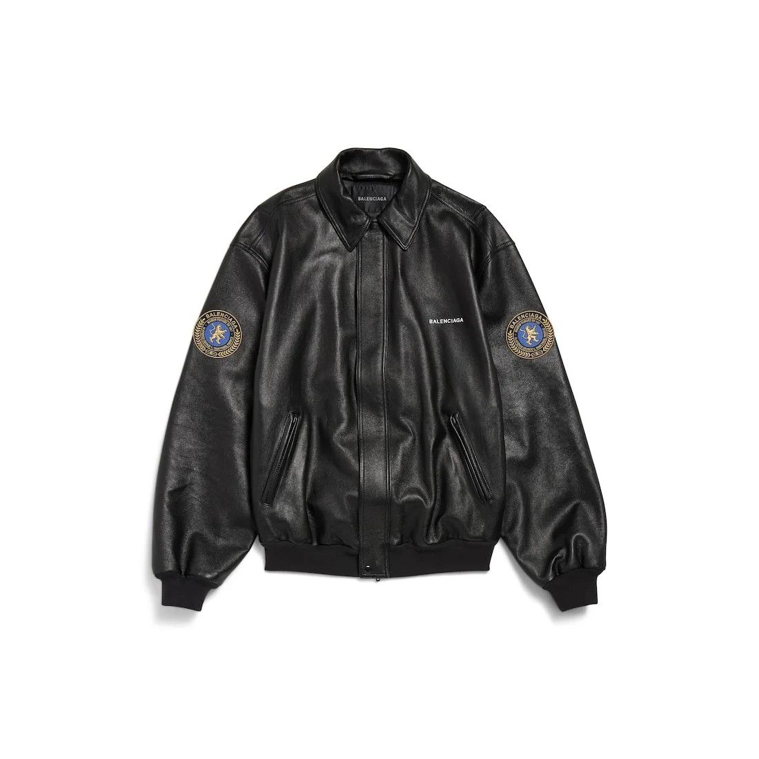 Balenciaga Oversized Bomber Hoodie 161 NEW SPORTY B HEAVY | Grailed