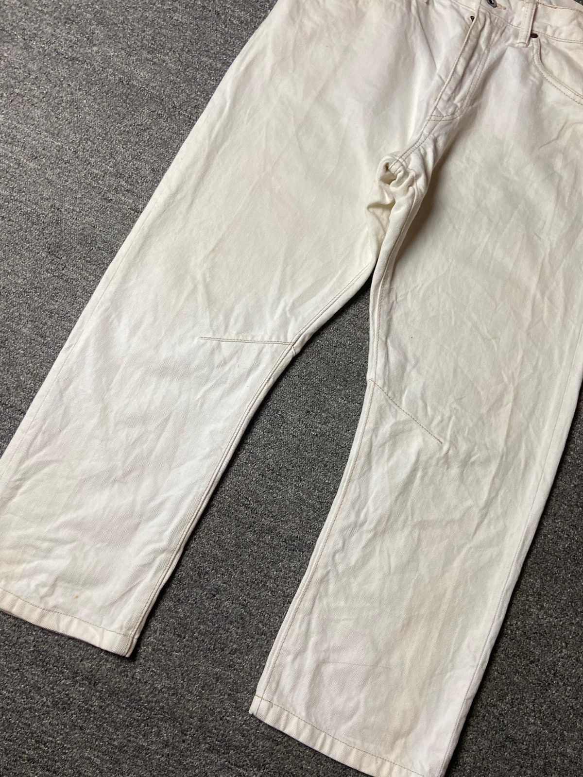 Japanese Brand CNCV Concave Attempt Regular Fit Jeans (147) Size US 32 / EU 48 - 9 Thumbnail