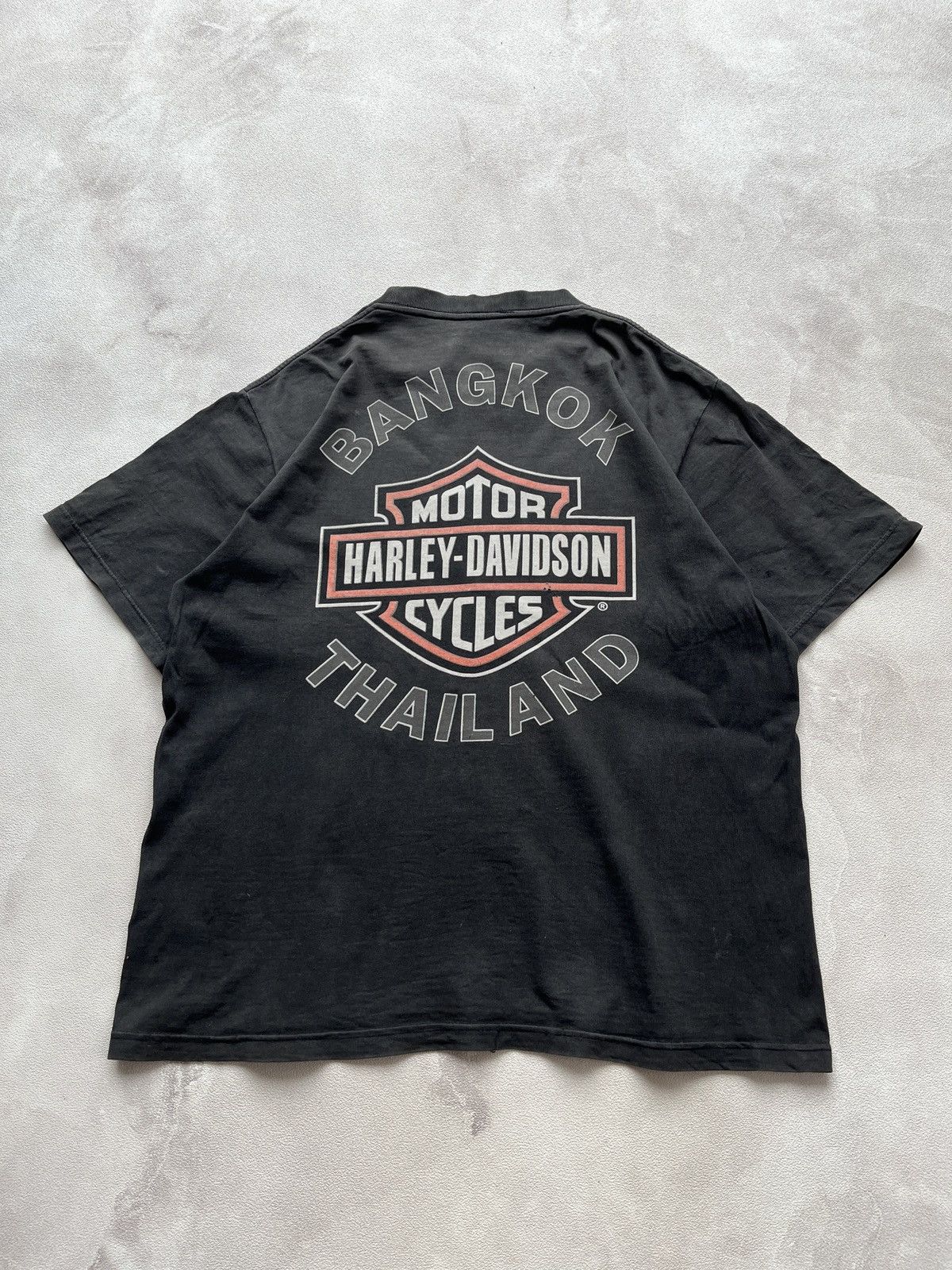 Harley Davidson 90s Harley Davidson Bangkok Size US XL / EU 56 / 4 - 1 Thumbnail