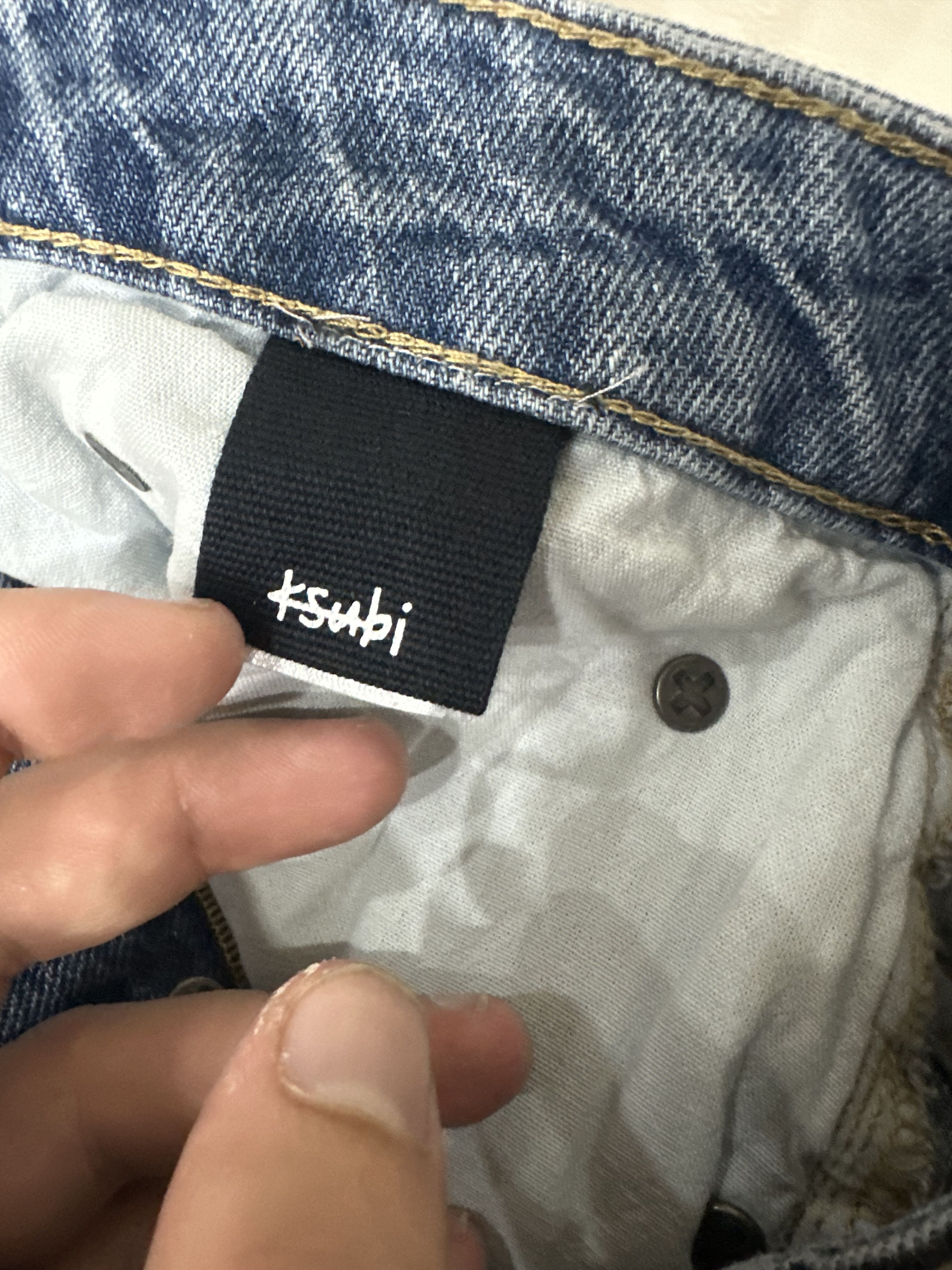 Ksubi Ksubi Denim Shorts Blue Size 36 RARE Size US 36 / EU 52 - 9 Thumbnail