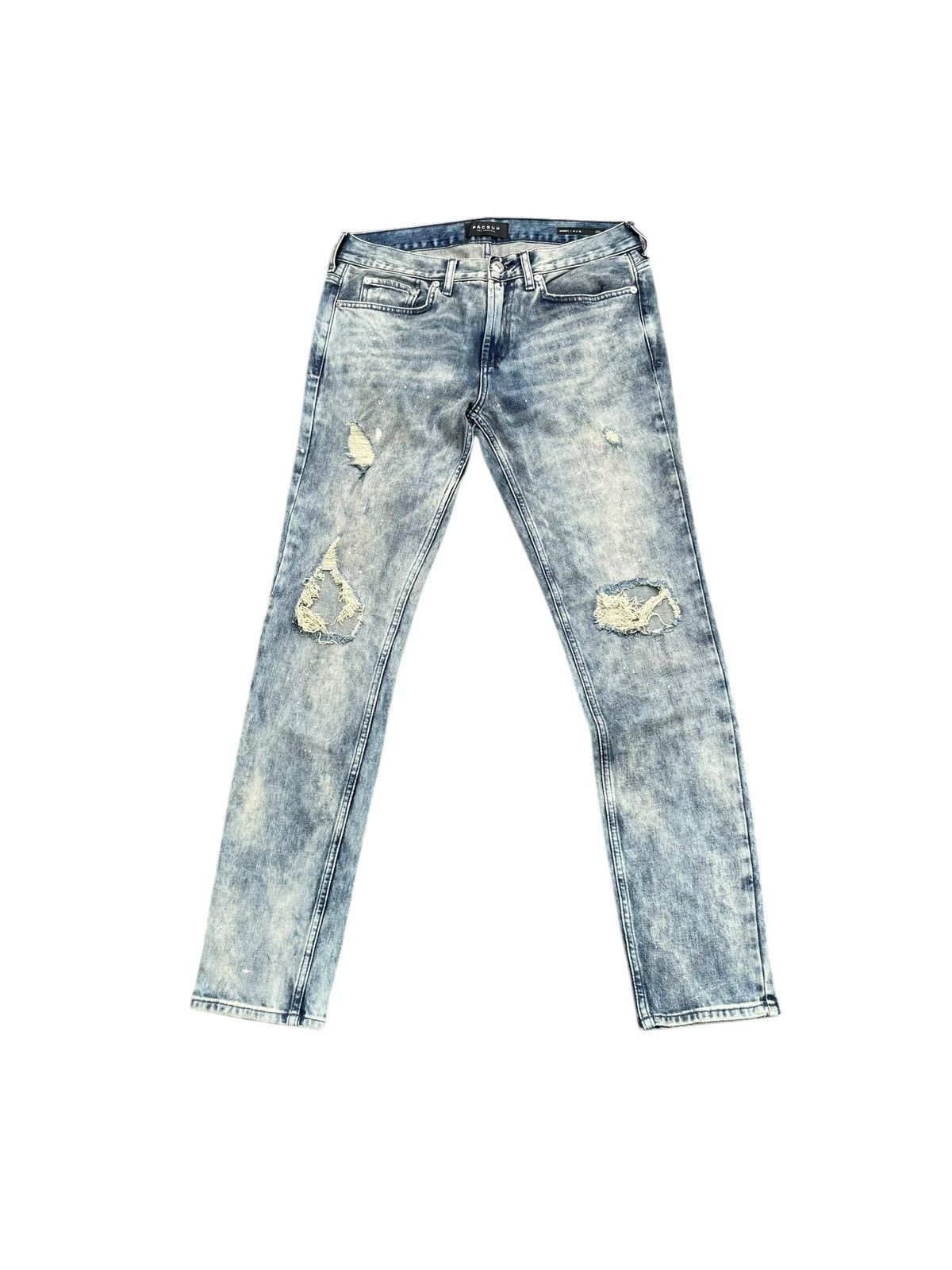 Pacsun Pacsun Los Angeles Distresed Denim Size US 33 - 1 Thumbnail