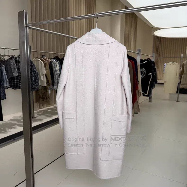 Hermes Hermes Beige Cashmere Lapel Coat Size XS / US 0-2 / IT 36-38 - 2 Thumbnail