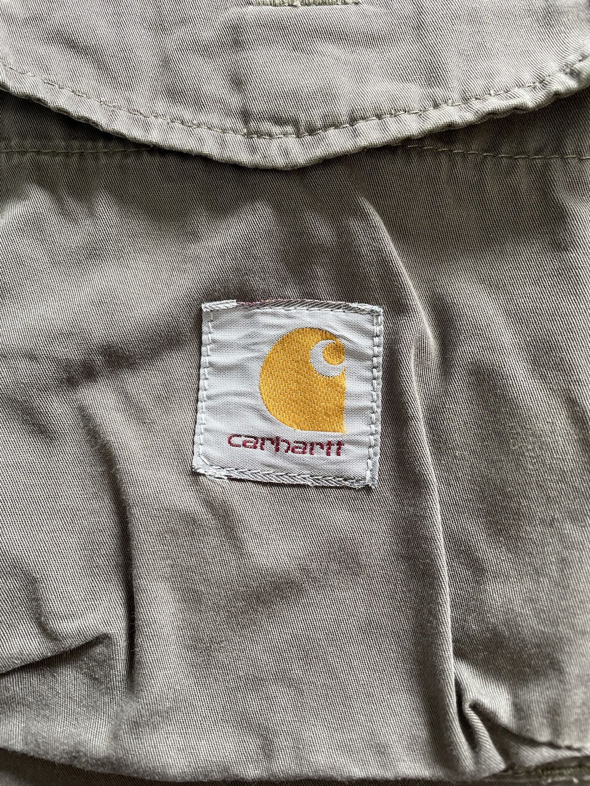Carhartt × Vintage Vintage Carhartt Cargo Distressed Pants Faded Gray Y2K Size US 33 - 7 Thumbnail