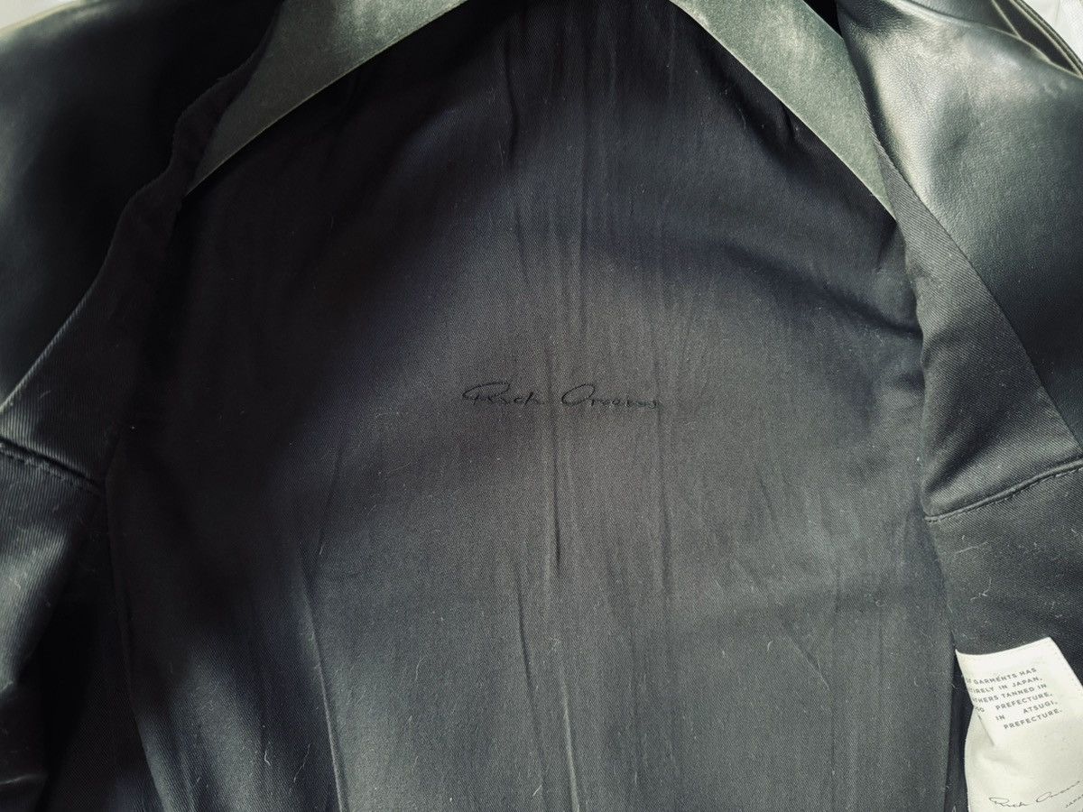 Rick Owens Final Drop | SL BAUHAUS STOOGES 50 Horse Leather Vest Black Size US M / EU 48-50 / 2 - 6 Thumbnail