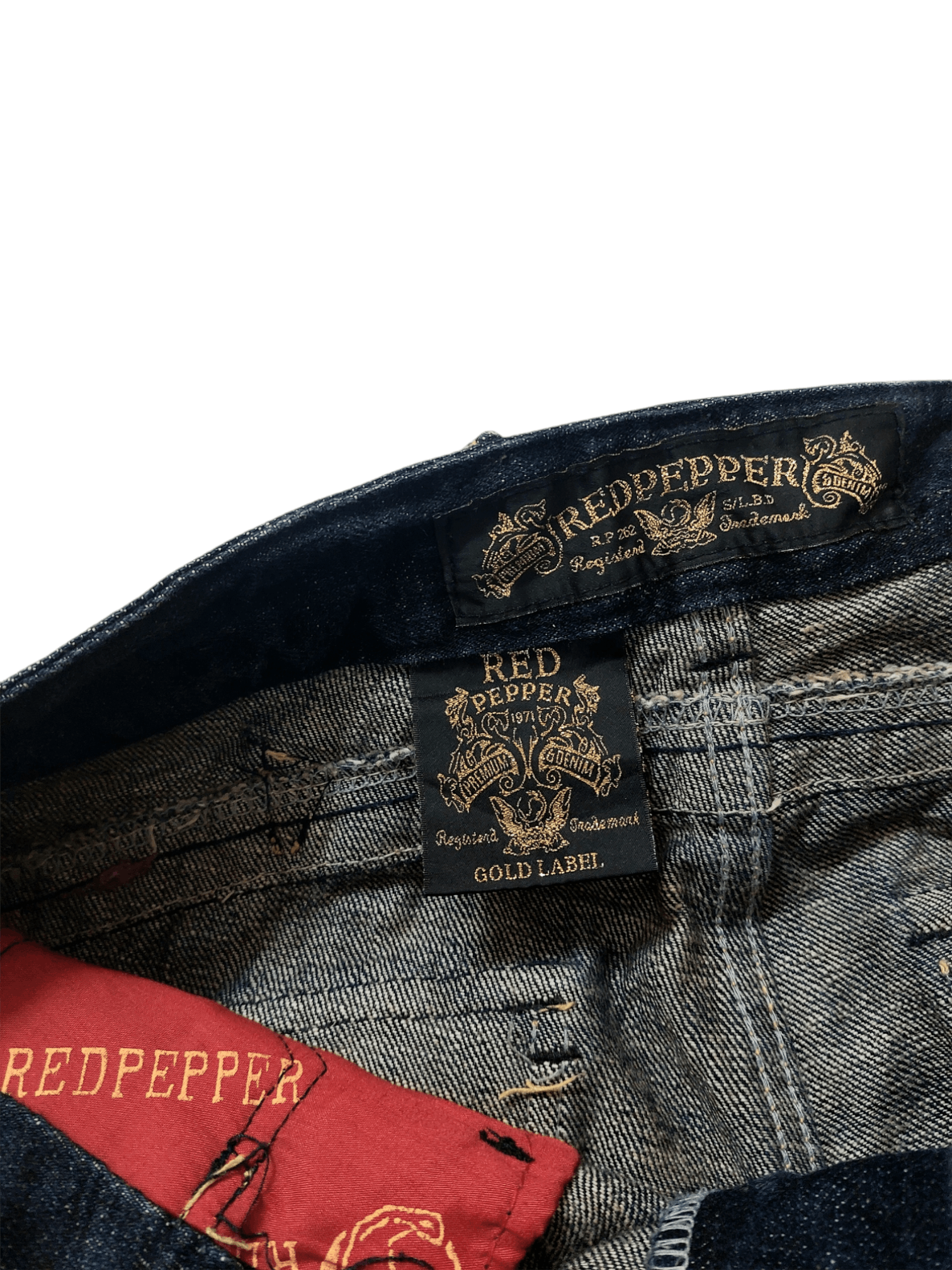 If Six Was Nine 🔥Red Peppers Flare Studded Fax Fur JAPAN Market Size 26" / US 2 / IT 38 - 16 Thumbnail