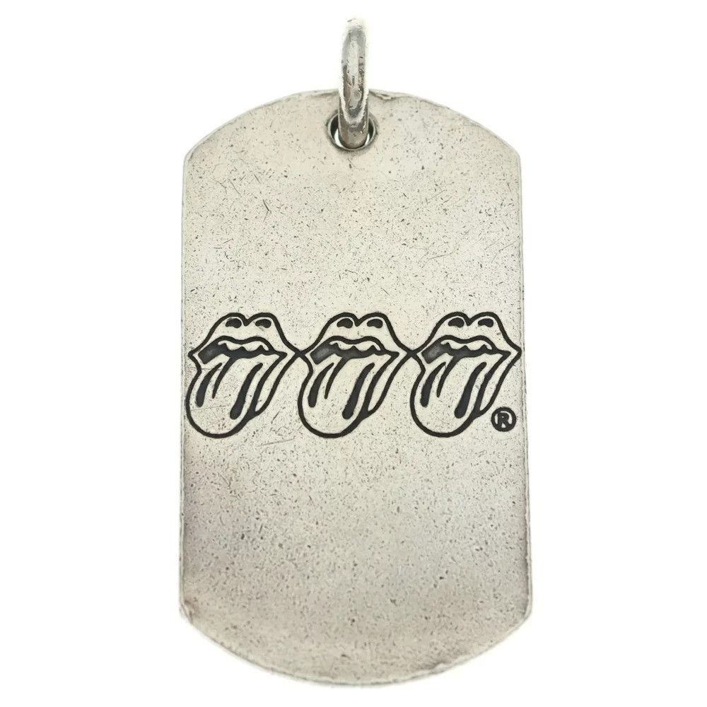 Chrome Hearts CHROME HEARTS BITCH ROLLING STONES DOG TAG pendant necklace Size ONE SIZE - 3 Thumbnail