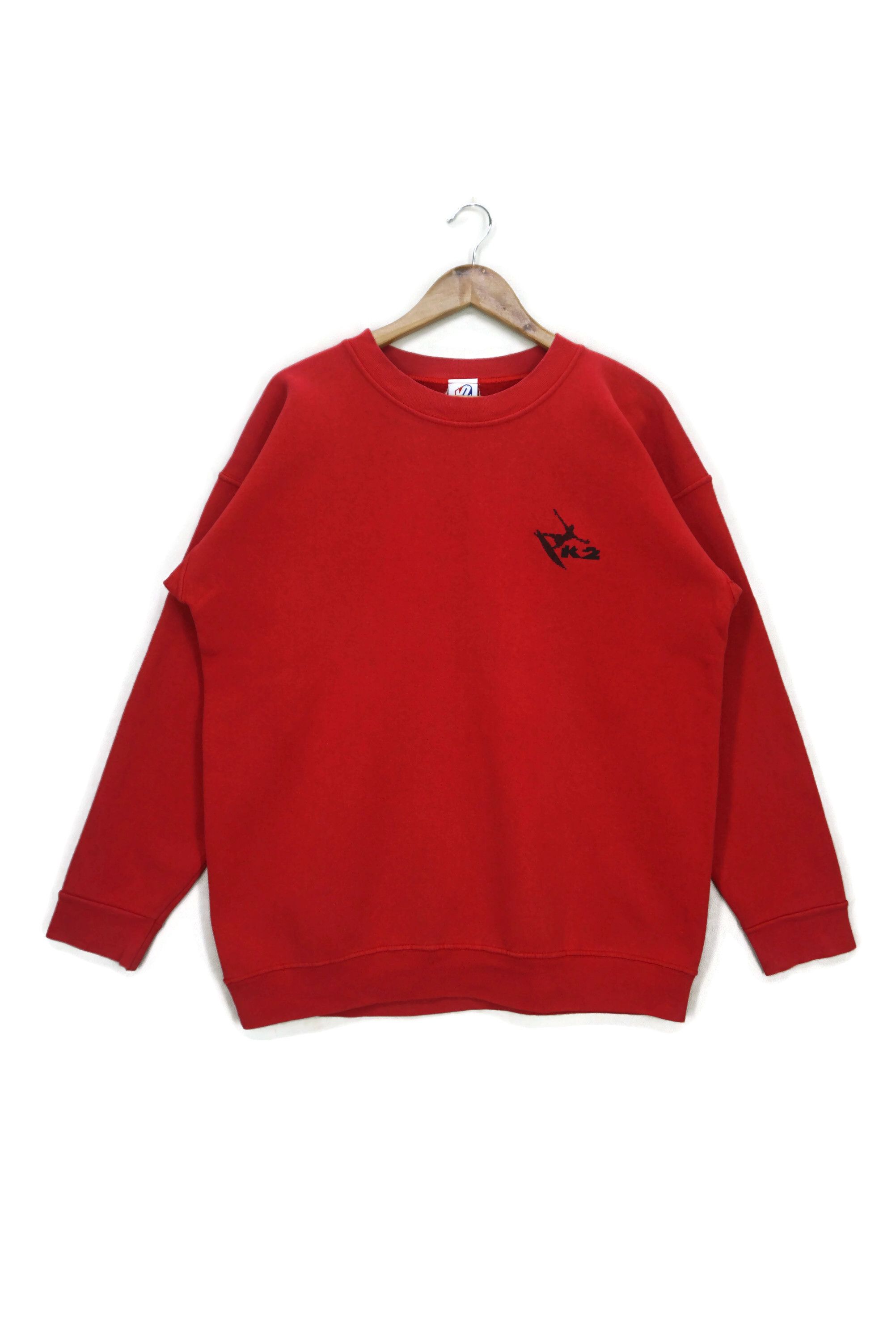 Vintage K2 2000 Digital Summer Sweatshirt Ski Snowboard Size US L / EU 52-54 / 3 - 2 Thumbnail
