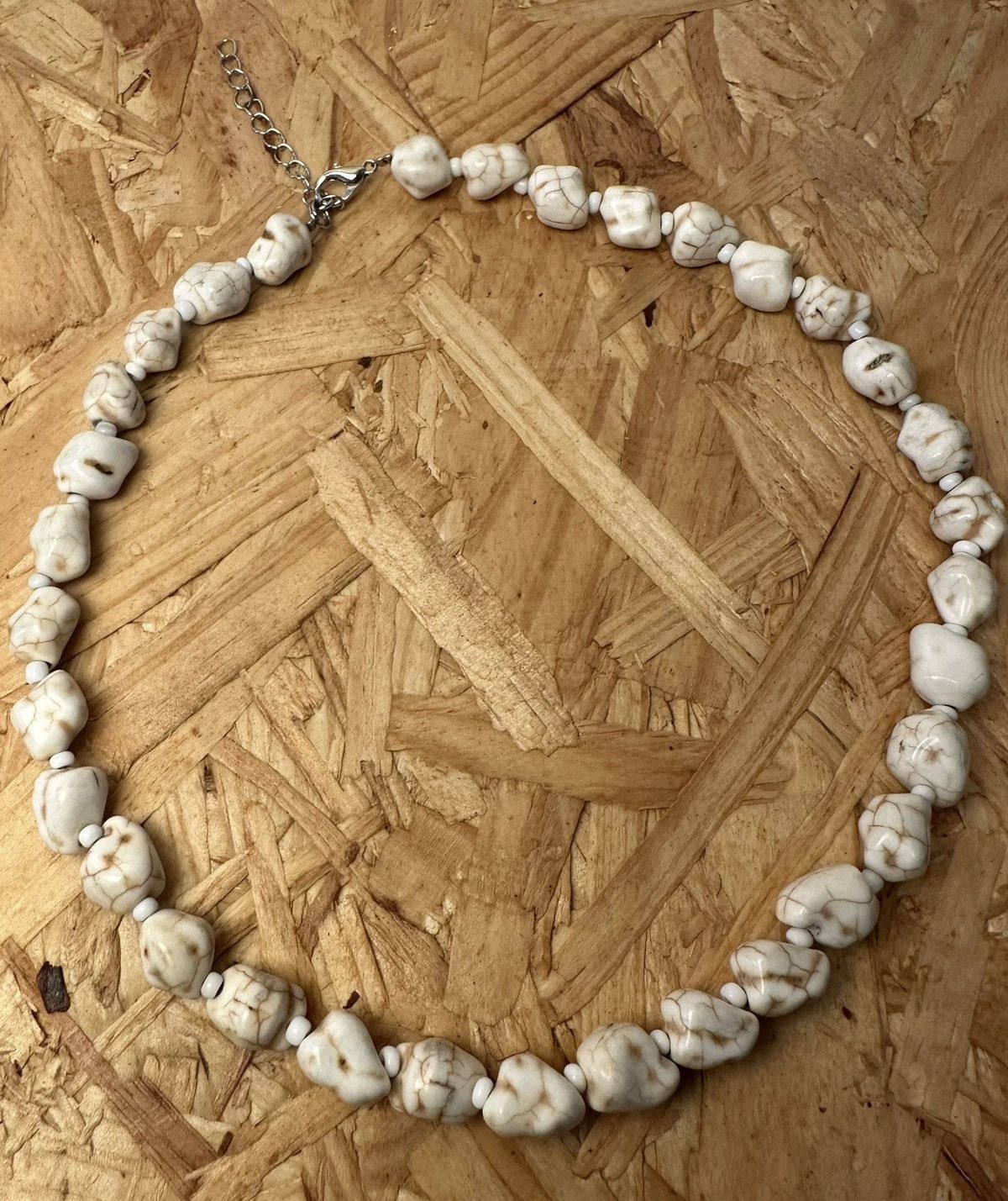 Japanese Brand × Jewelry Avant garde punk design stone chain choker necklace Size ONE SIZE - 2 Thumbnail