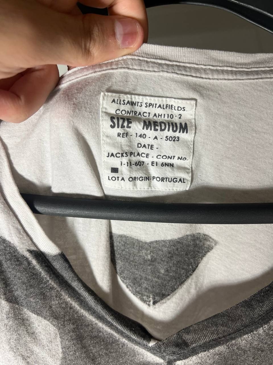 Allsaints VINTAGE ALLSAINTS SPITALFIELDS DESIGNER RETRO T-SHIRT CASUAL Size US M / EU 48-50 / 2 - 4 Thumbnail