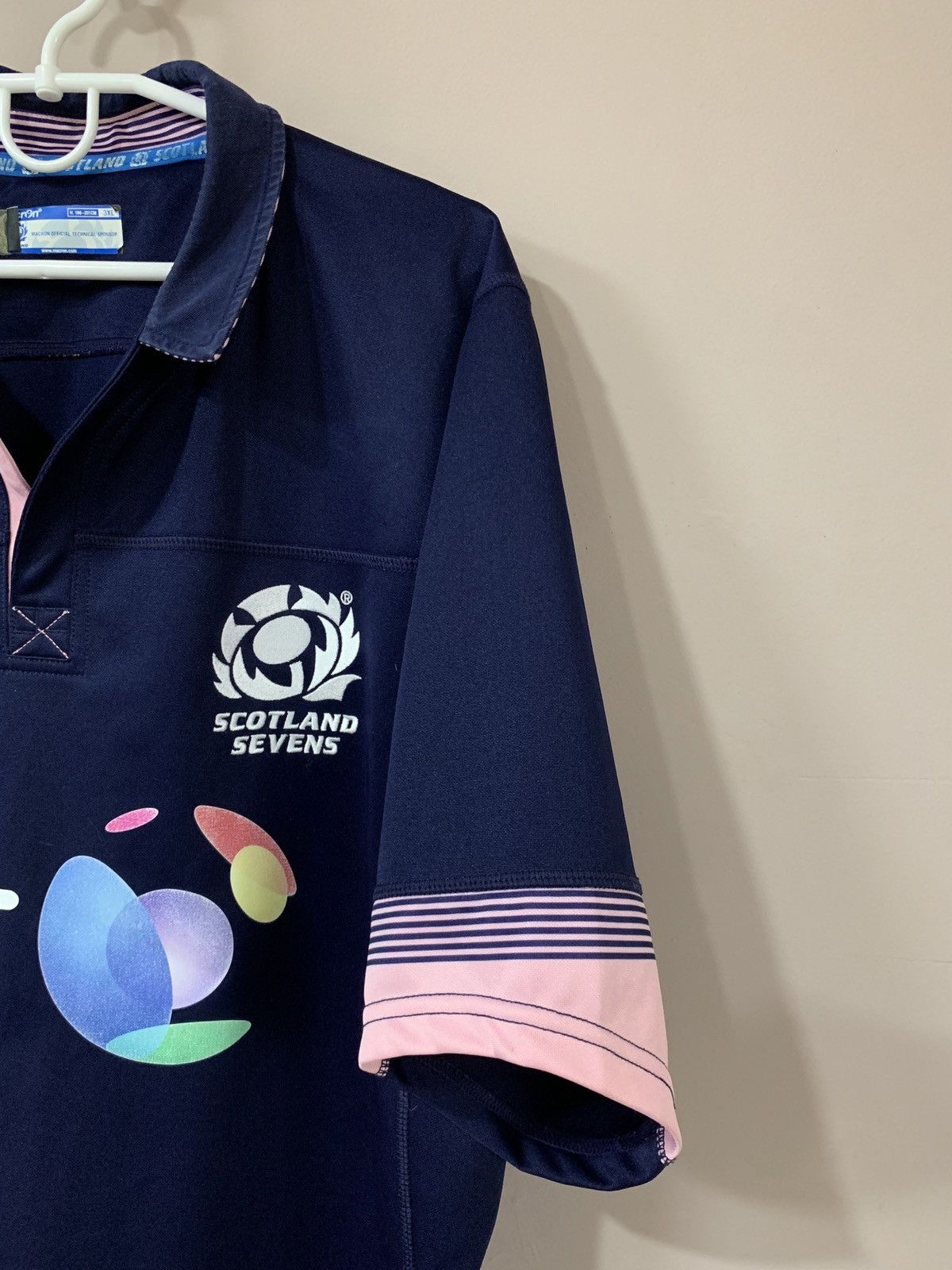 Macron Scotland Home Rugby Union Shirt Macron Soccer Size XXL Size US XXL / EU 58 / 5 - 4 Thumbnail