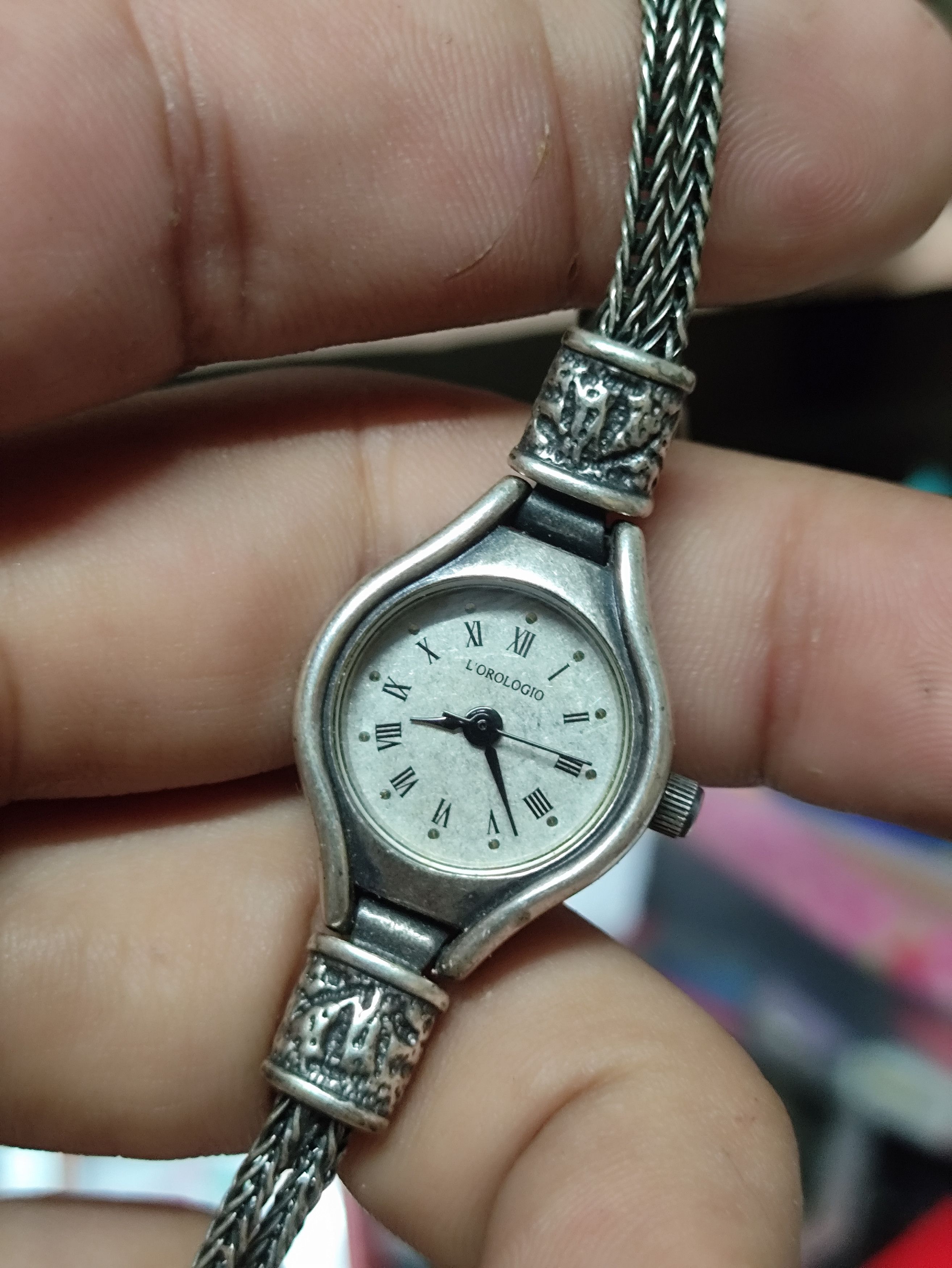 Japanese Brand L'OROLOGIO VINTAGE BRACELET WATCH JAPAN PARTS Size ONE SIZE - 2 Thumbnail