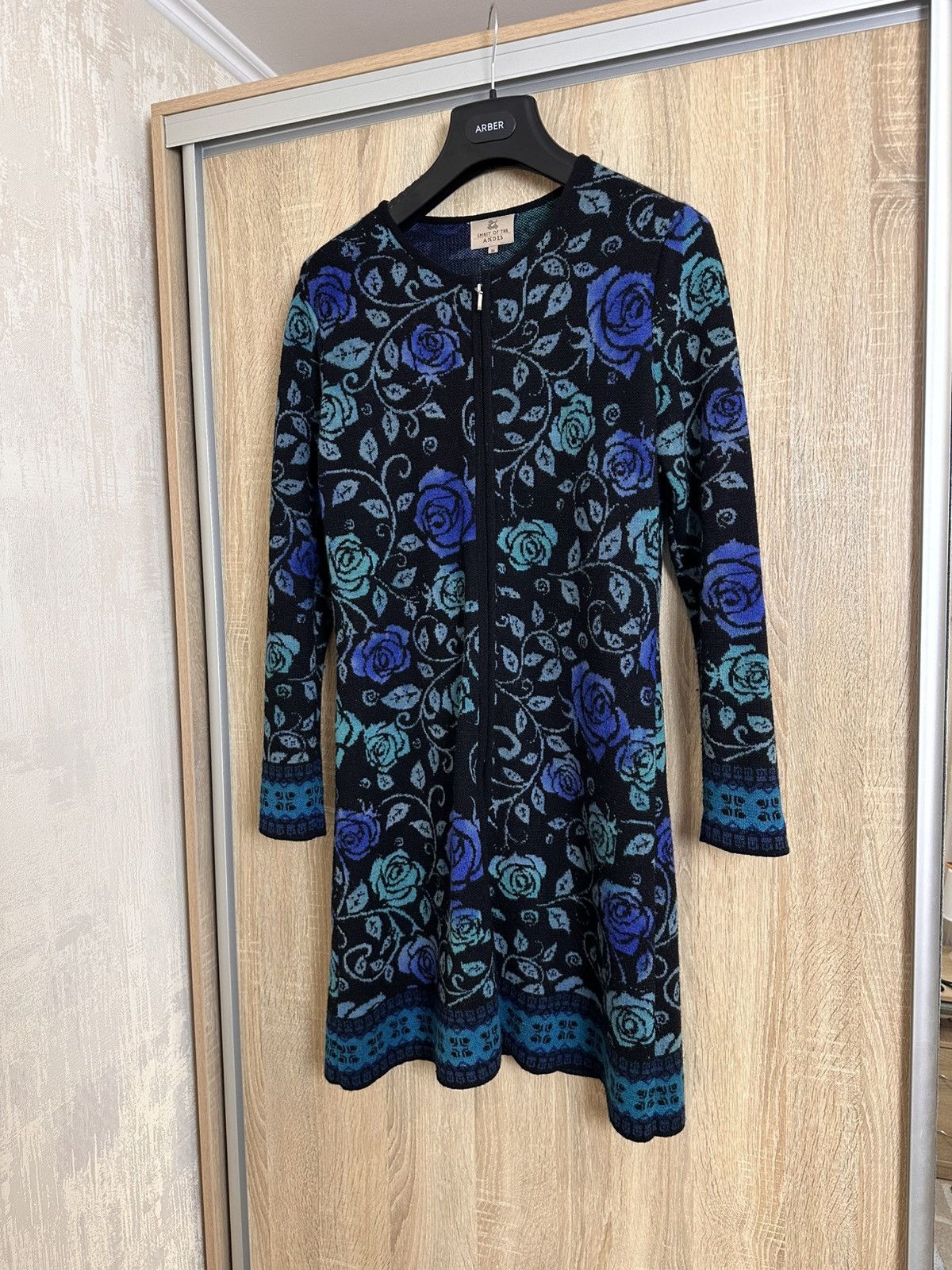 Vintage 🔥 Spirit Of The Andes Baby Alpaca Cardigan Sweater Oleana Size M / US 6-8 / IT 42-44 - 5 Thumbnail