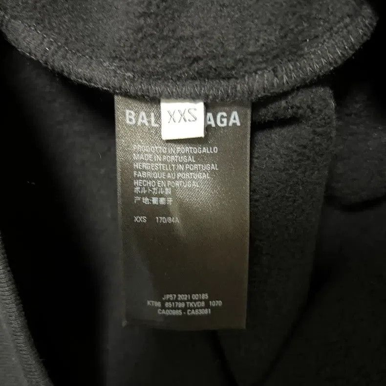 Balenciaga Balenciaga Black Hoodie Size US XXS / EU 40 - 4 Thumbnail