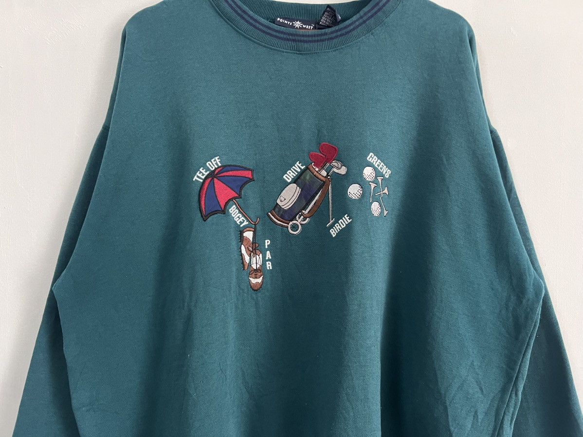 If Six Was Nine Point West The Off Bogey Par Sweatshirt Size US XL / EU 56 / 4 - 4 Thumbnail
