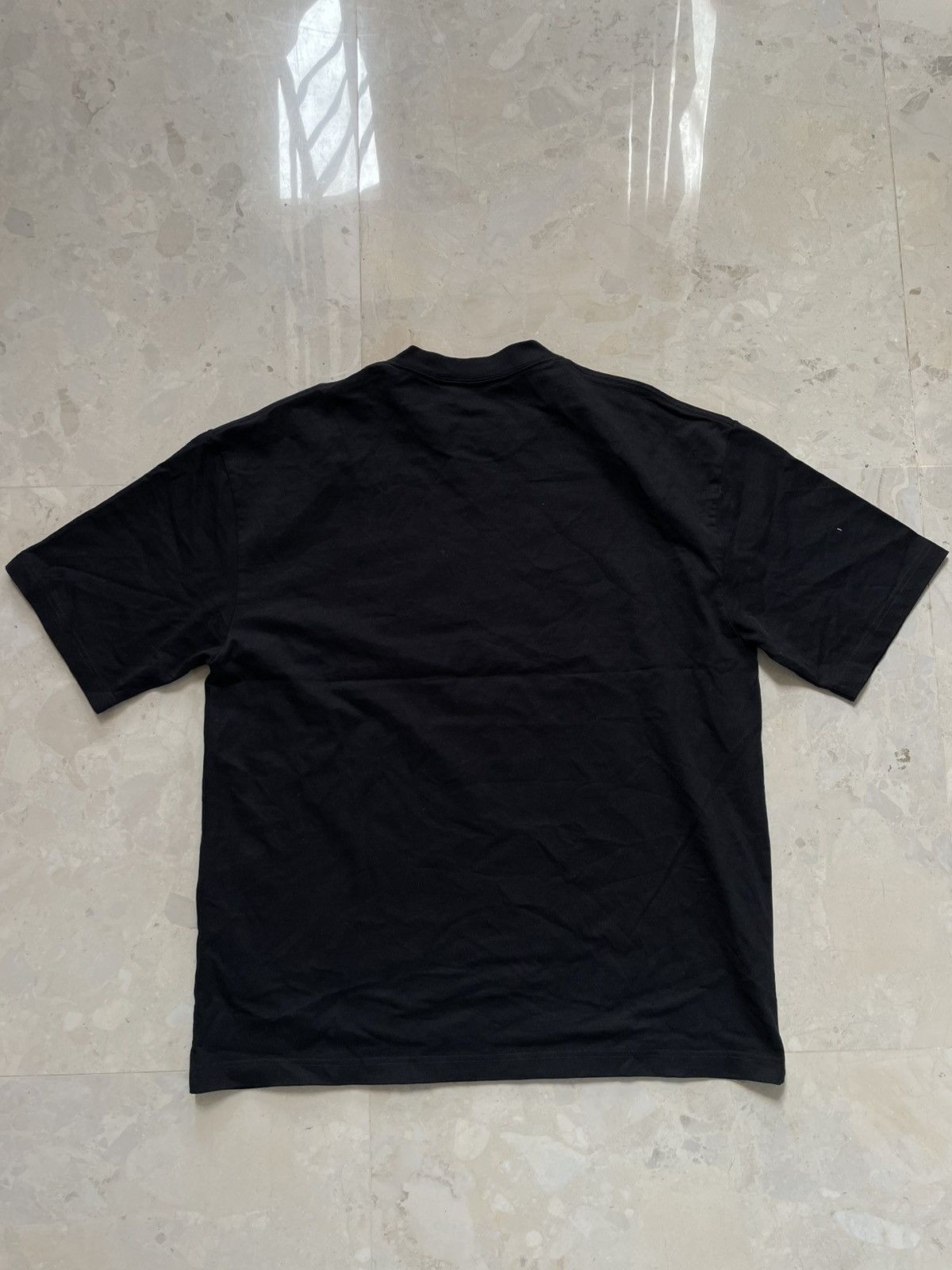 Balenciaga Balenciaga Corporate Logo Black Tee Size US S / EU 44-46 / 1 - 5 Thumbnail