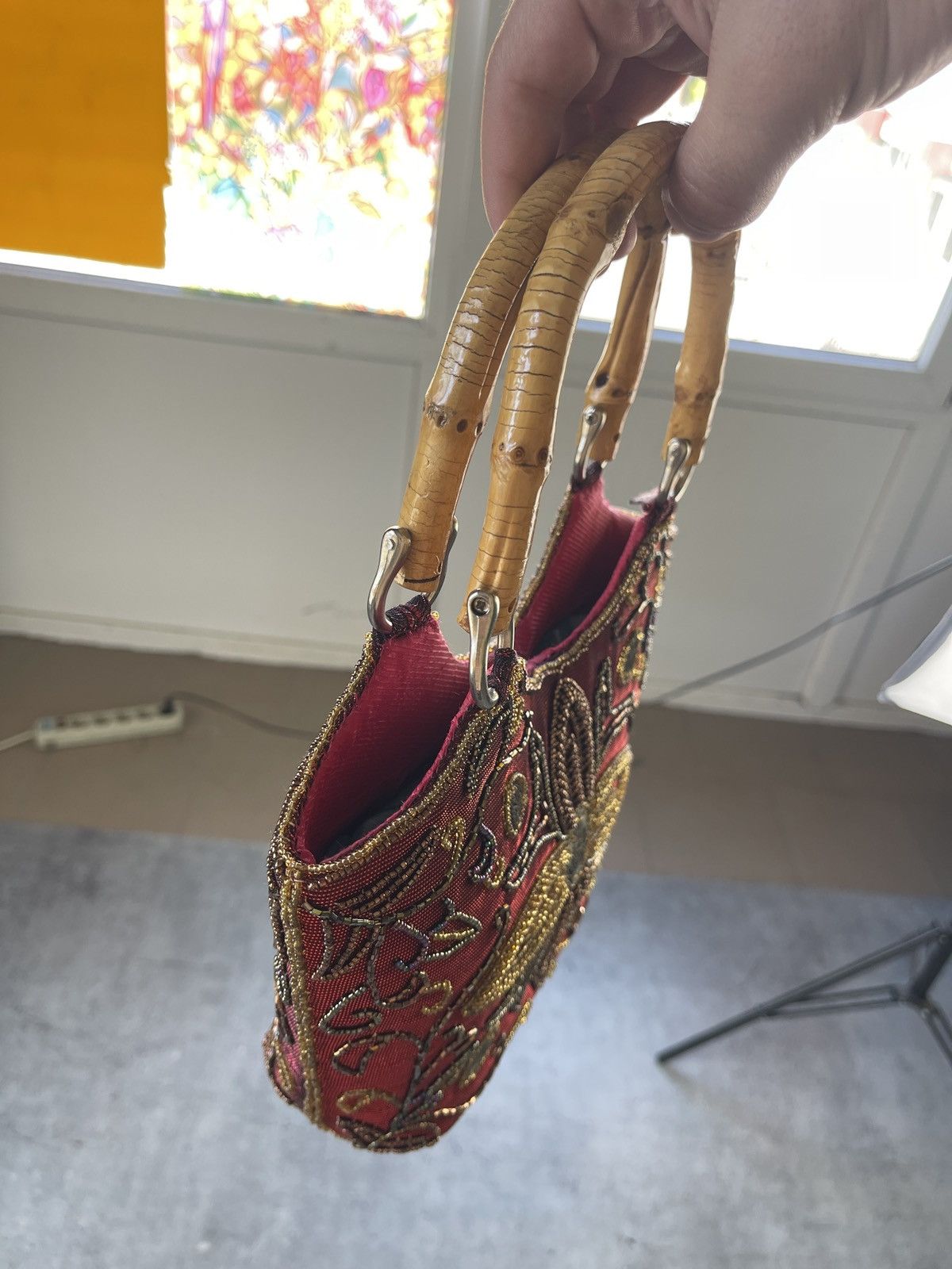 Handmade × Poeme Bohemien BOHO Bohemian Handmade Satchel Bag Y2K Size ONE SIZE - 5 Thumbnail