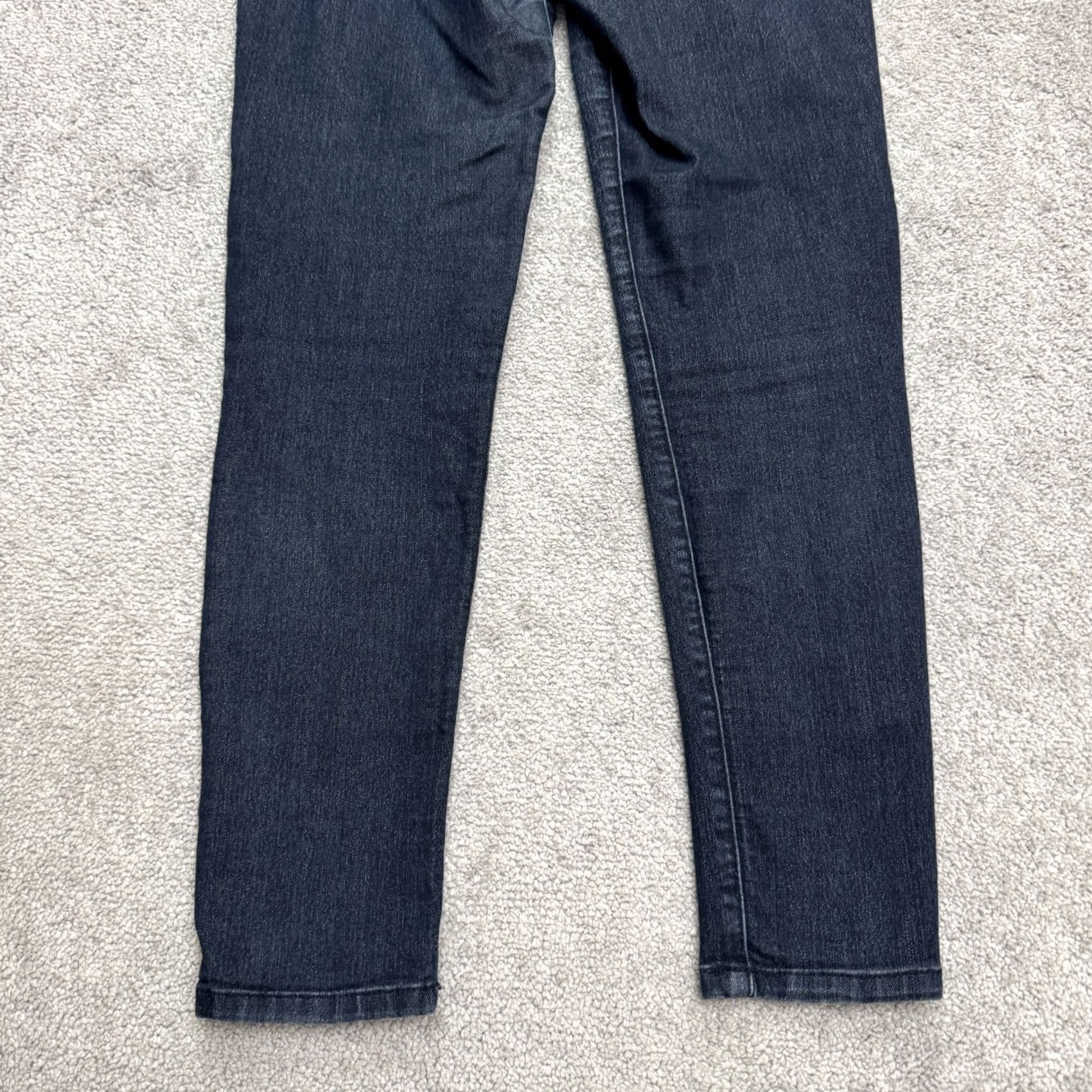 Vintage Democracy AB Solution Skinny Jeans Womens 6 Blue Dark Wash Denim Slim Stretch Casual Size 30" / US 8 / IT 44 - 3 Thumbnail