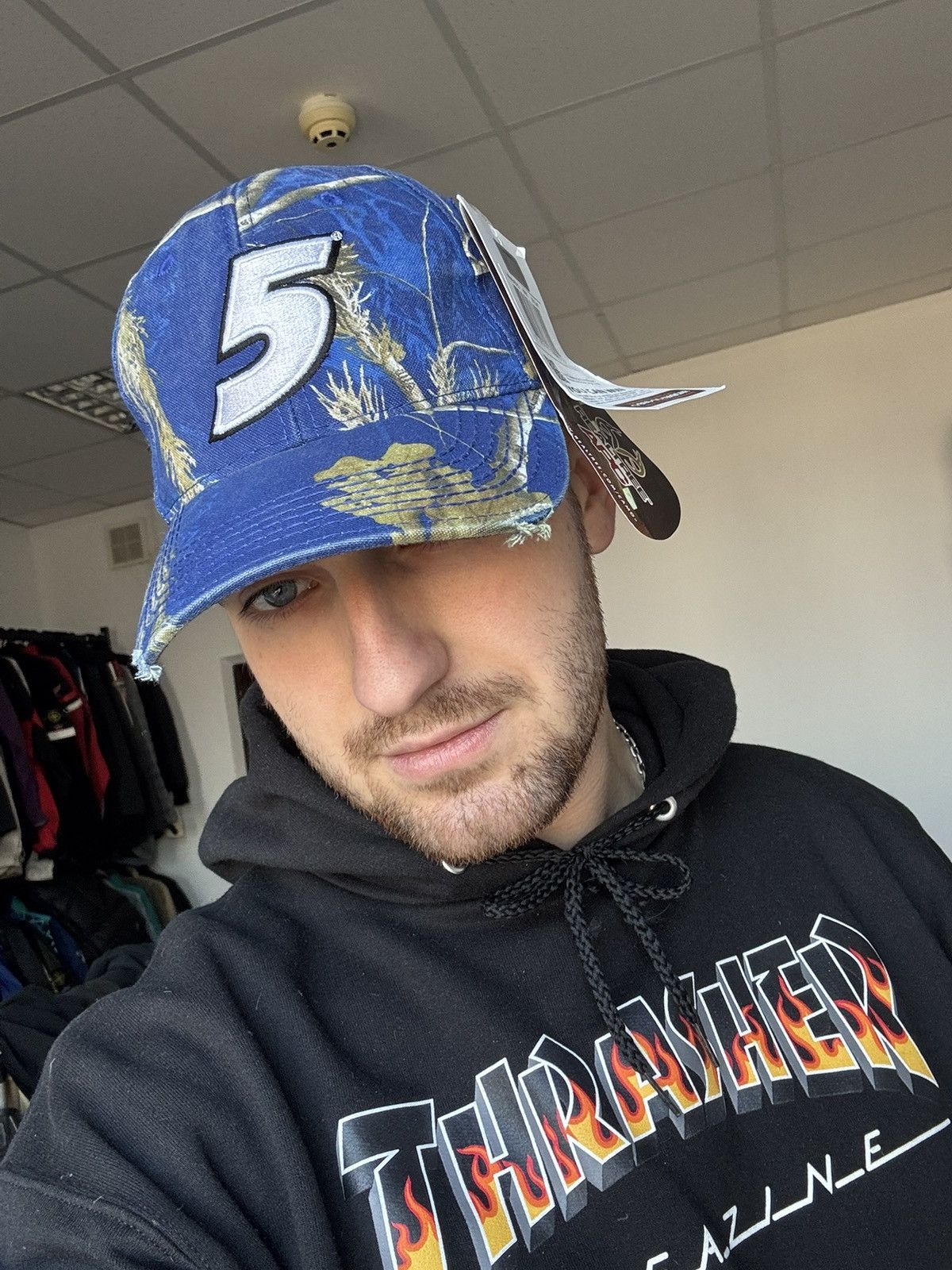 Vintage Rare Real Tree blue cap hype racing hat Size ONE SIZE - 3 Thumbnail