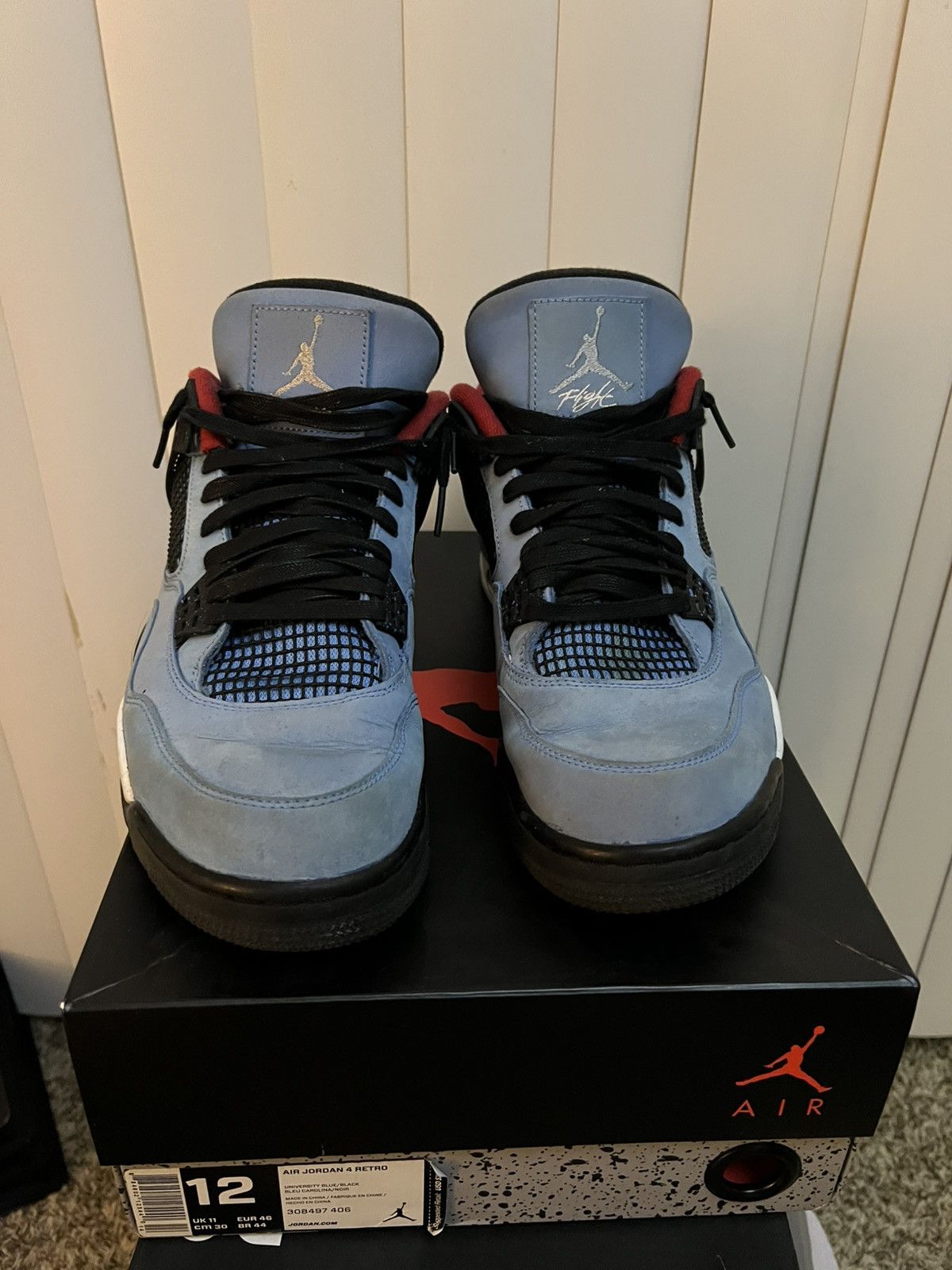 Jordan Brand × Nike Travis Scott x Jordan 4 Size US 12 / EU 45 - 1 Thumbnail