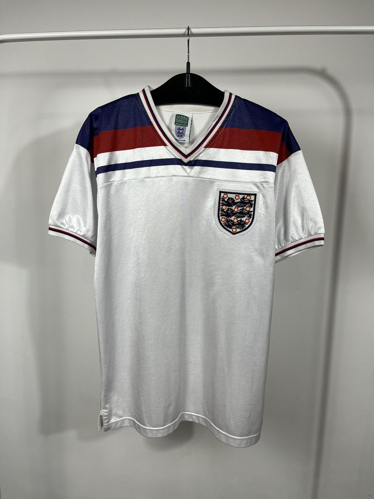 Other Score Draw England Retro Football Shirt White Size M Size US M / EU 48-50 / 2 - 1 Thumbnail