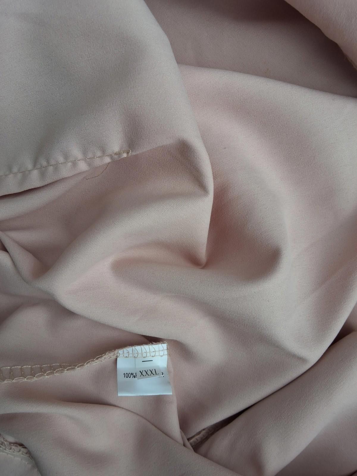 The Unbranded Brand XXXL Pink Wide Leg Pants – Elastic Waist & Button Front Size 42" / US 20 - 4 Thumbnail