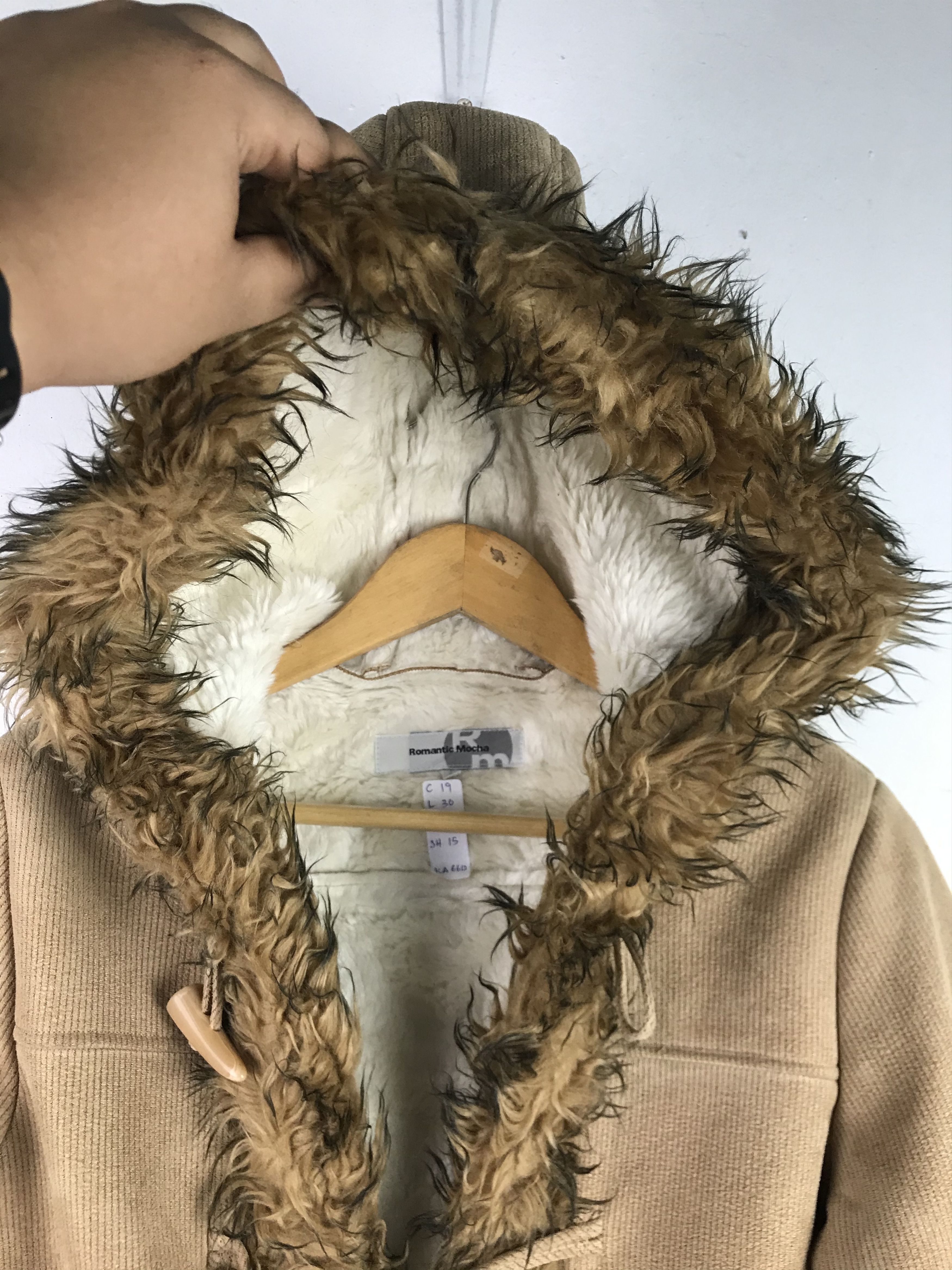 If Six Was Nine × Japanese Brand × Vintage Vintage Rare Design Mohair Duffle Jacket Size US M / EU 48-50 / 2 - 8 Thumbnail