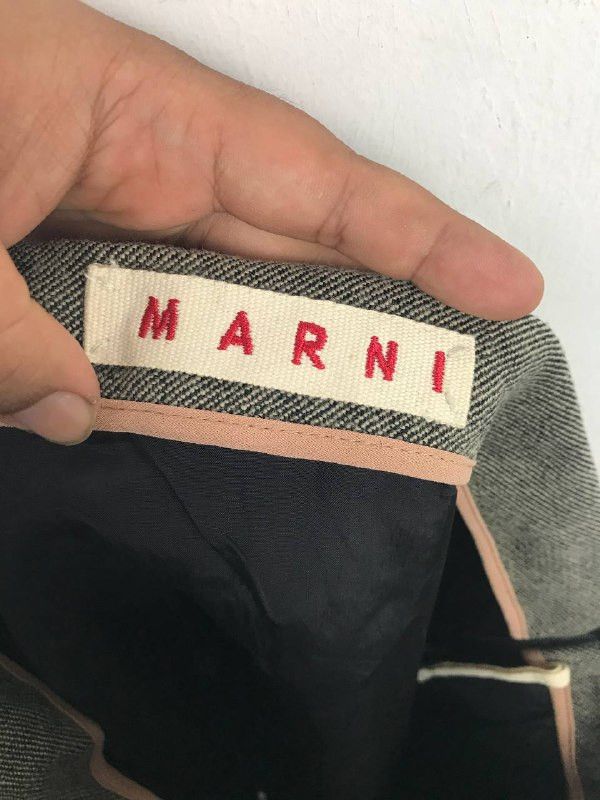 Designer × Marni Marni Mini Skirt Rare design Size 30" / US 8 / IT 44 - 4 Thumbnail