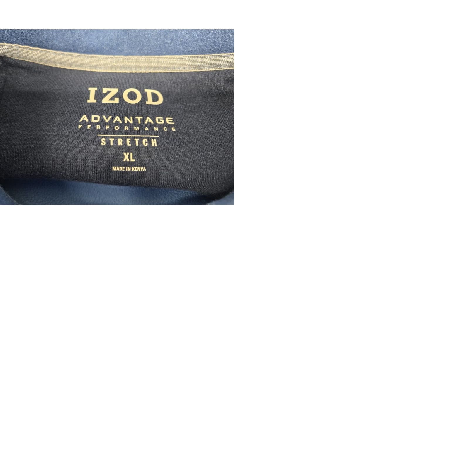 Izod VINTAGE IZOD Advantage Performance Sweatshirt 1/4 Zip Men’s Pullover XL Blue Size US XL / EU 56 / 4 - 9 Thumbnail