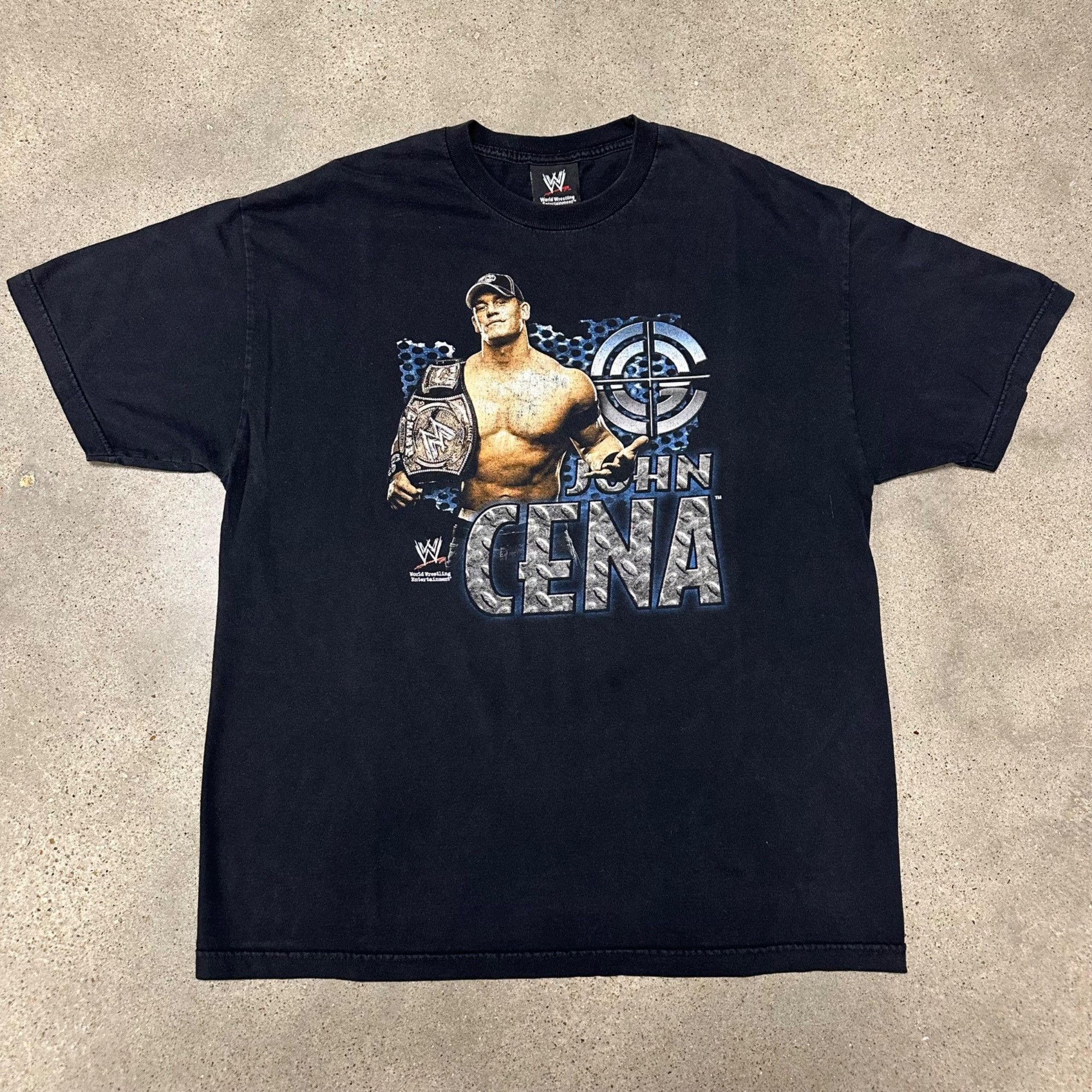 Vintage Vintage Y2K 2002 John Cena WWE Shirt Size US XL / EU 56 / 4 - 1 Thumbnail