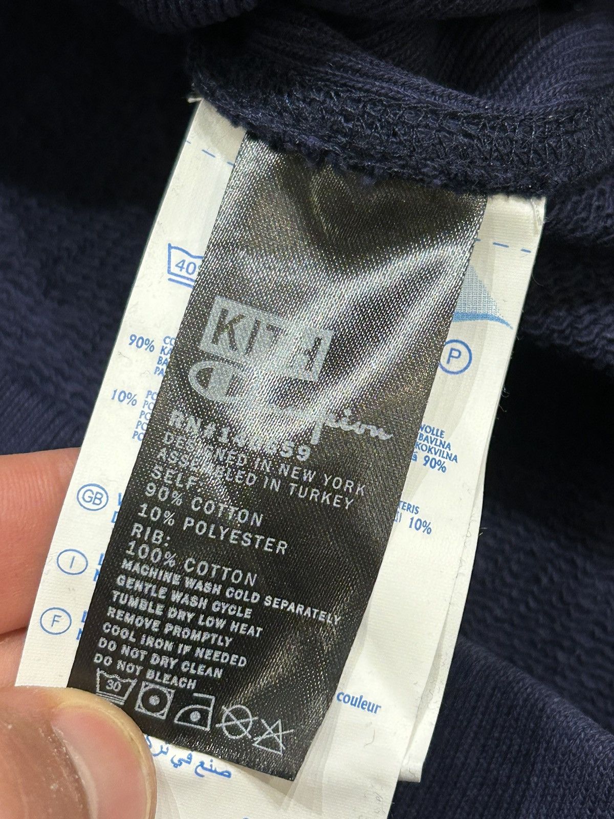 Champion × Kith Champion X Kith Embroidered Crewneck Size US XL / EU 56 / 4 - 5 Thumbnail