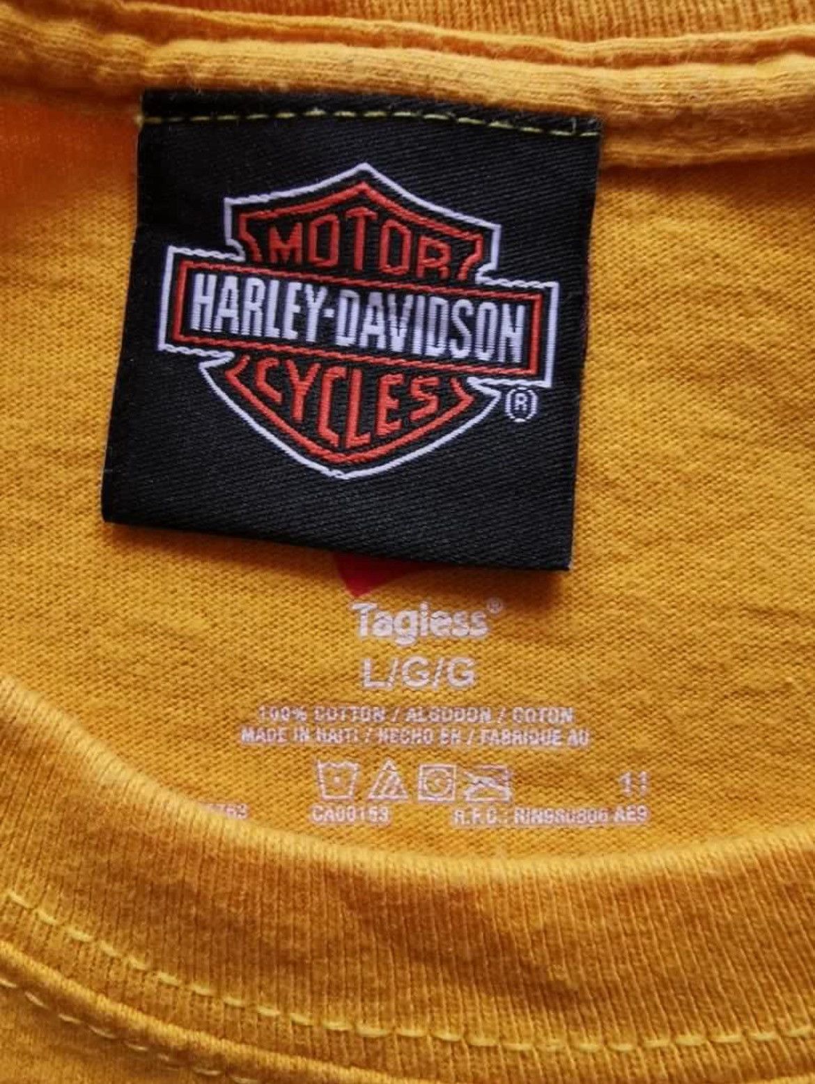 Harley Davidson × Vintage Vintage Harley Davidson Size US L / EU 52-54 / 3 - 5 Thumbnail