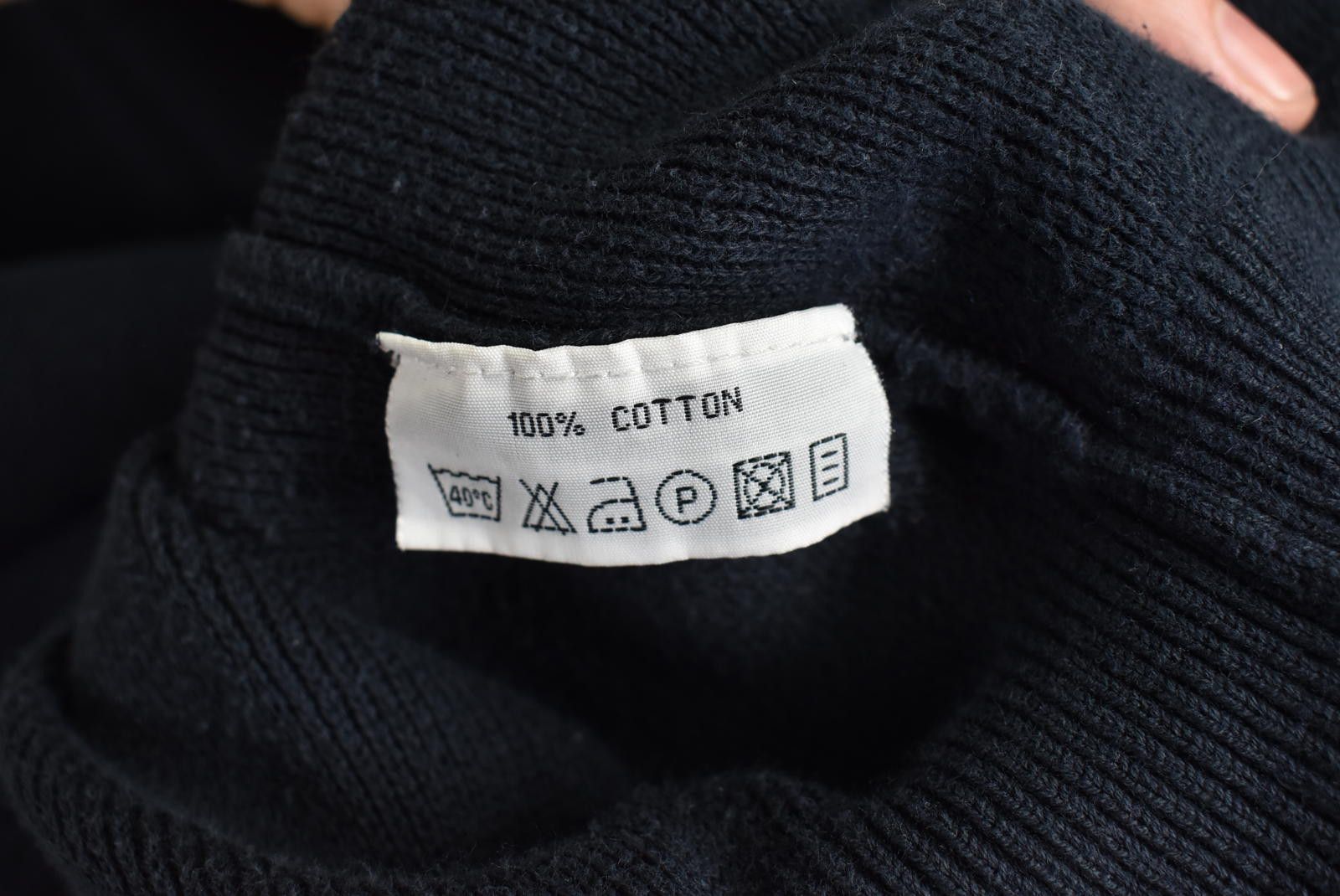 Designer Boys of Europe Mens Sweatshirt Cardigan Black Y2K Cotton M Size US M / EU 48-50 / 2 - 11 Thumbnail