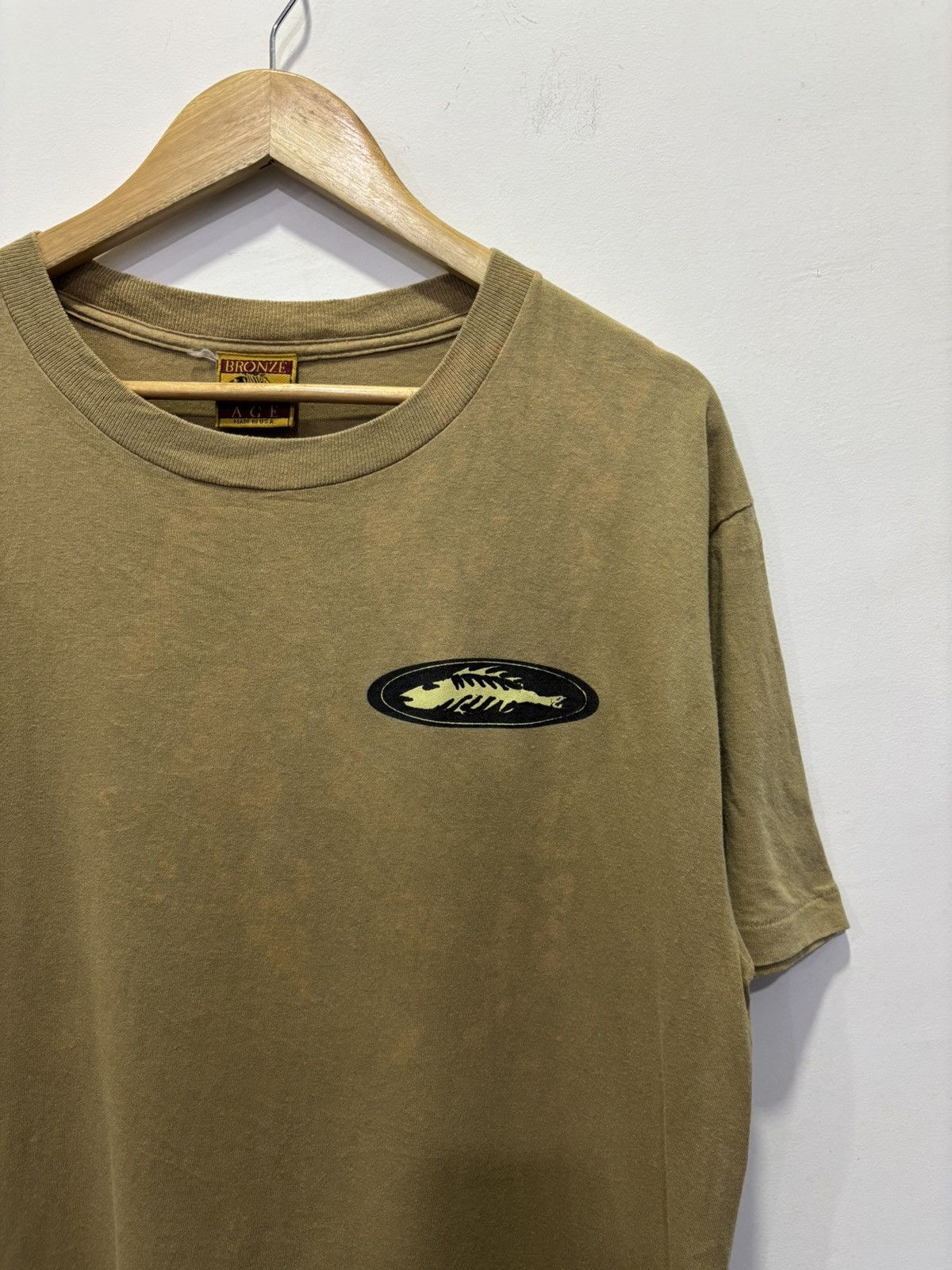 Vintage Vintage 90’s Bronze Age Skateboard Tshirt Size US L / EU 52-54 / 3 - 4 Thumbnail