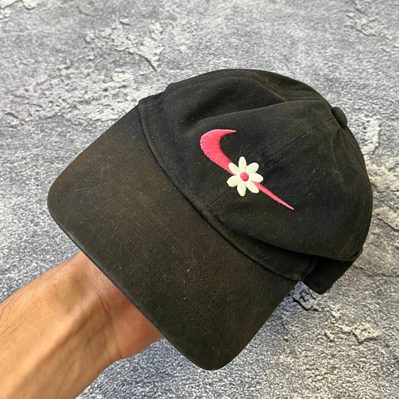Nike × Nike ACG Vintage Nike 90s Cap Flower Swoosh Y2k Size ONE SIZE - 2 Thumbnail