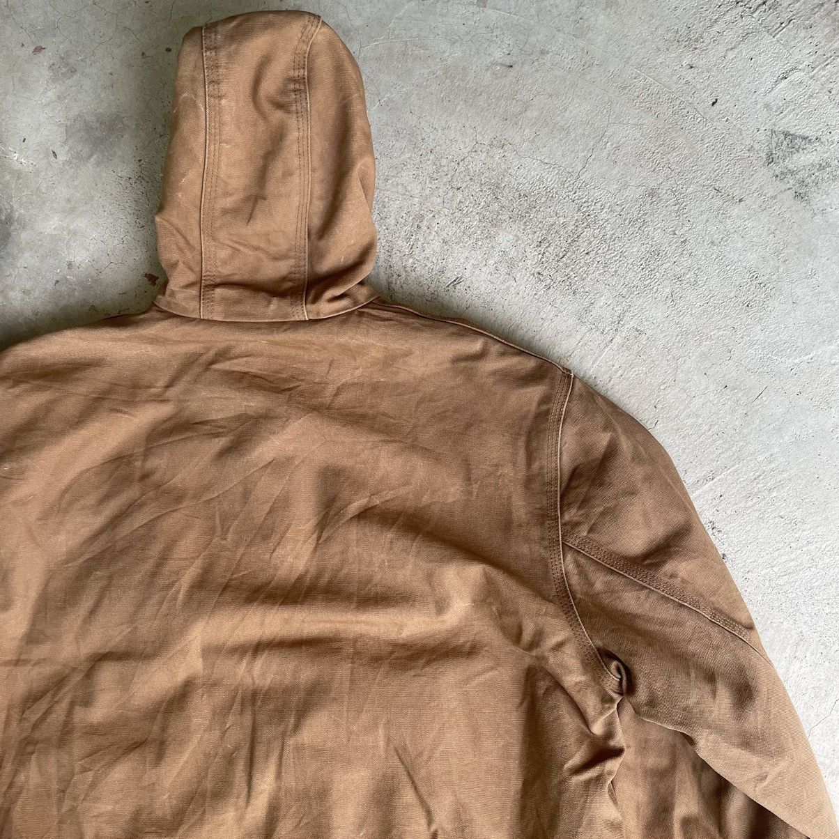 Carhartt Vintage 90s Carhartt FR Detroit Hoodie Fullzipper Jacket Size US XL / EU 56 / 4 - 22 Thumbnail