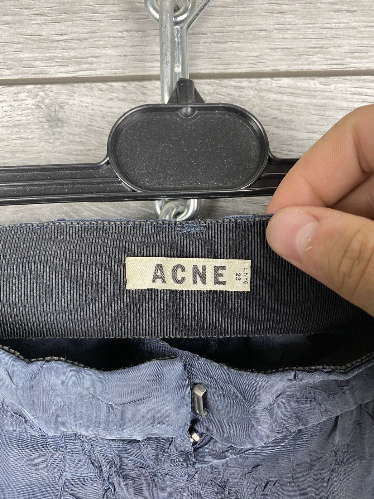 Acne Studios Womens Vintage Acne Studios Pop Crincle Pants Rare Size 24" / US 00 / IT 34 - 6 Thumbnail