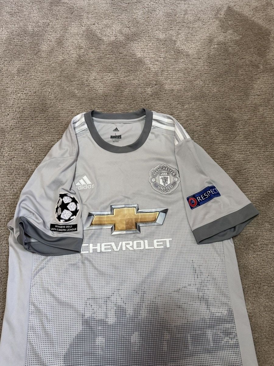 Adidas Pogba #6 Manchester United 2017/18 3Rd Football Shirt Jersey Size US L / EU 52-54 / 3 - 5 Thumbnail