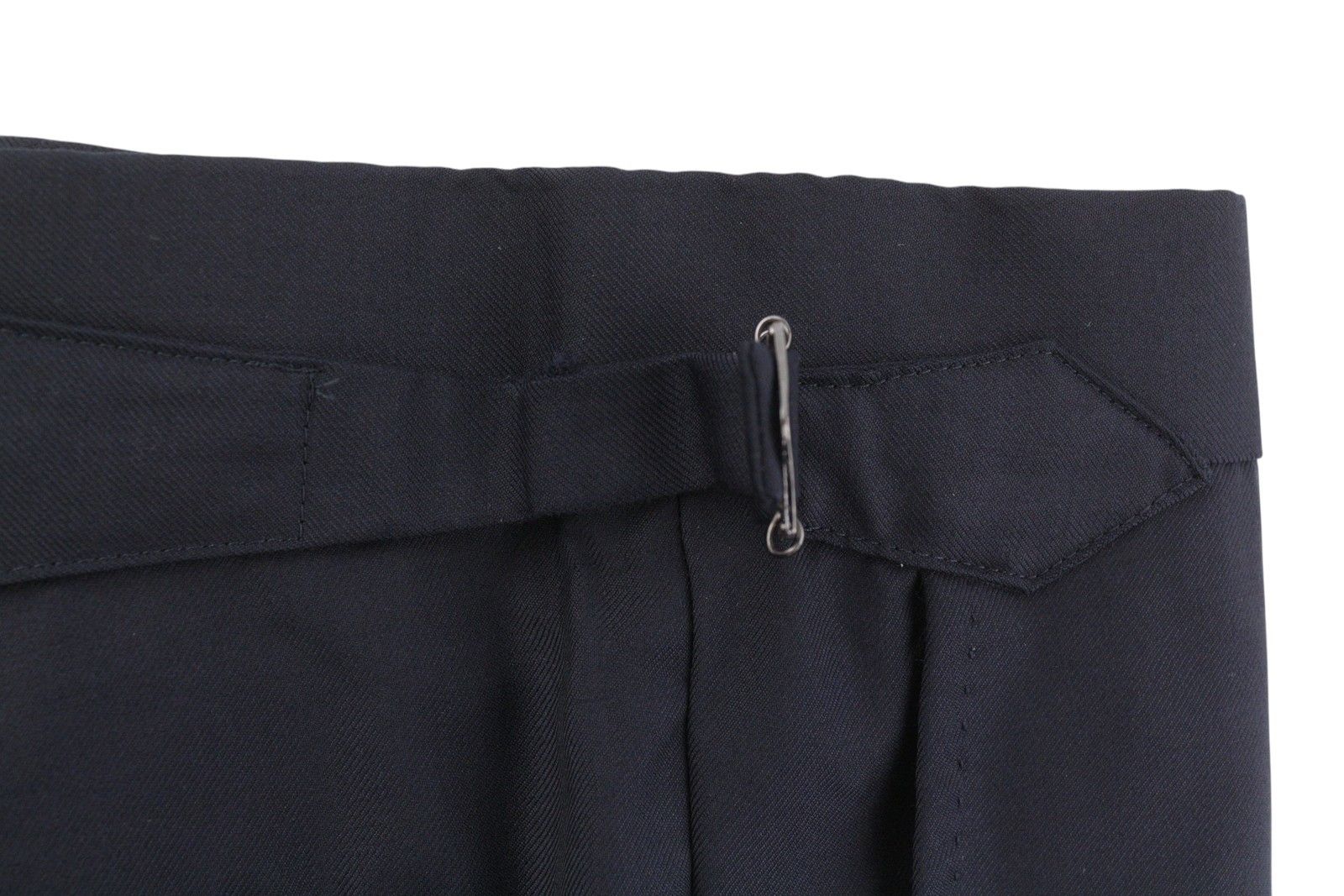 Suitsupply SOHO SA UK44S Dark Blue Wool Tapered Zip Trousers 86723 Size 44S - 10 Thumbnail